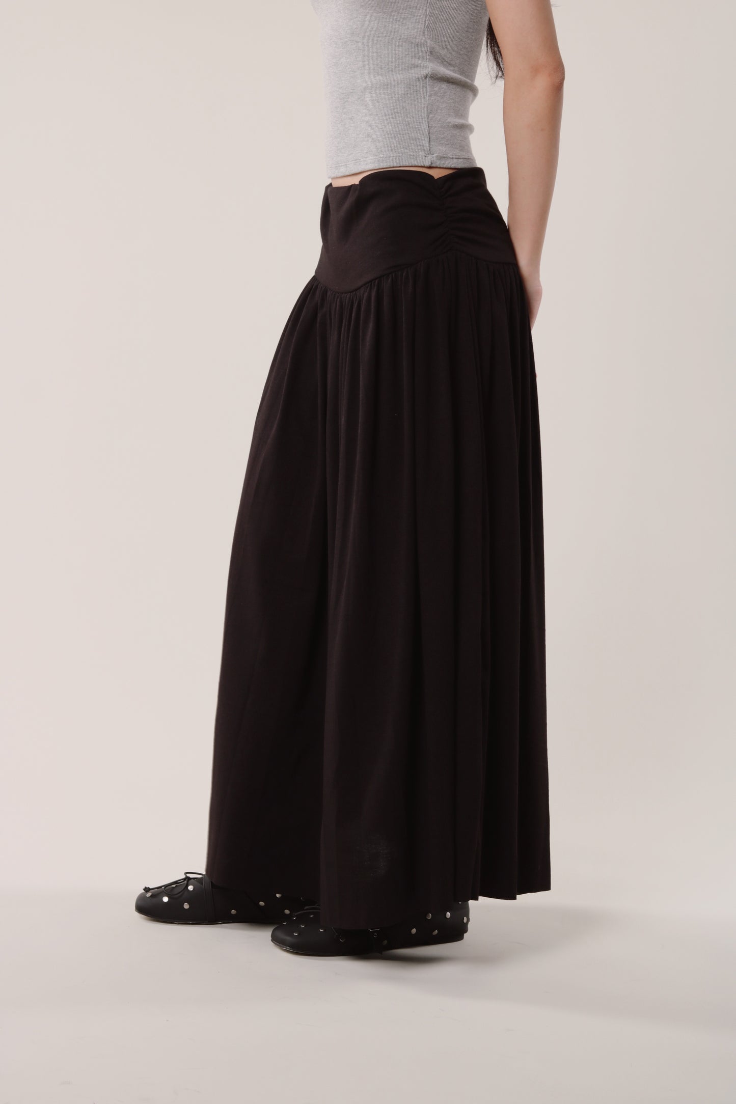 Softy Lazy Skirt (Black)