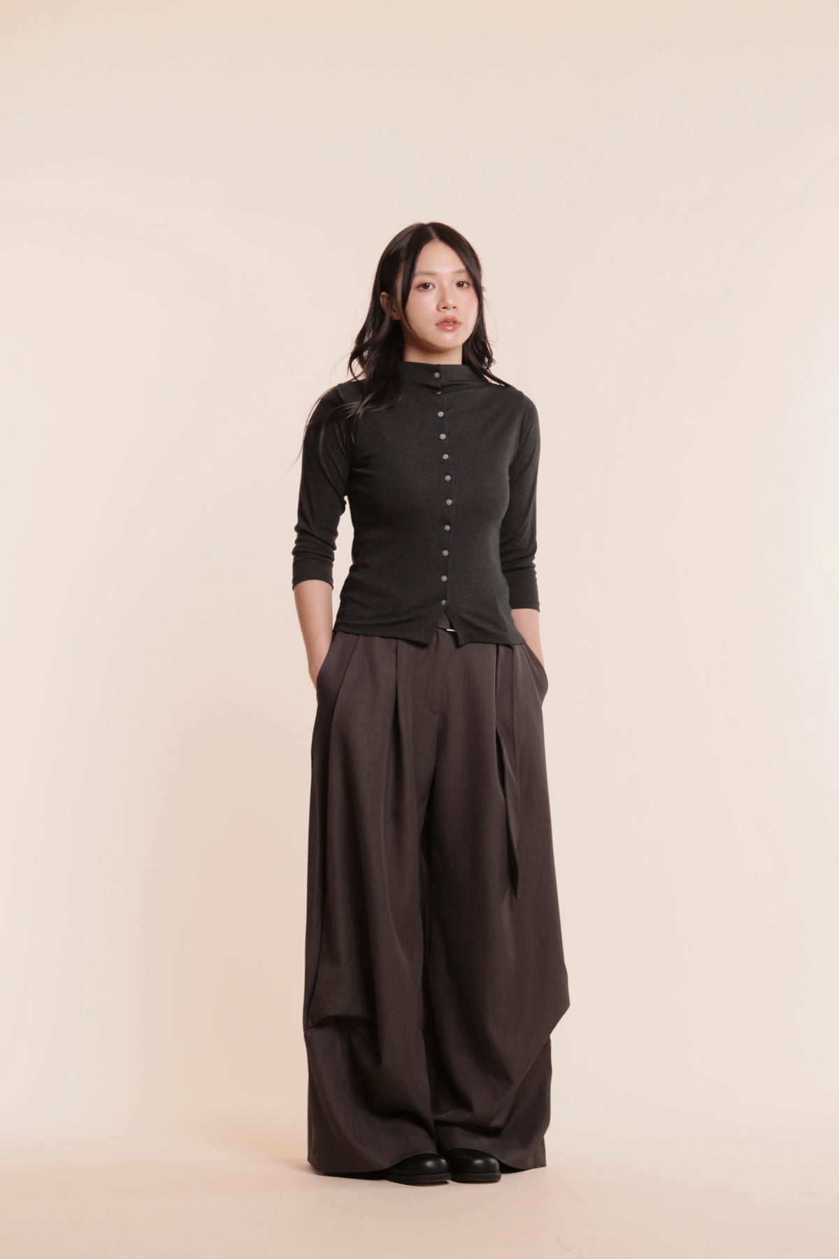 Fay Pants (Charcoal)