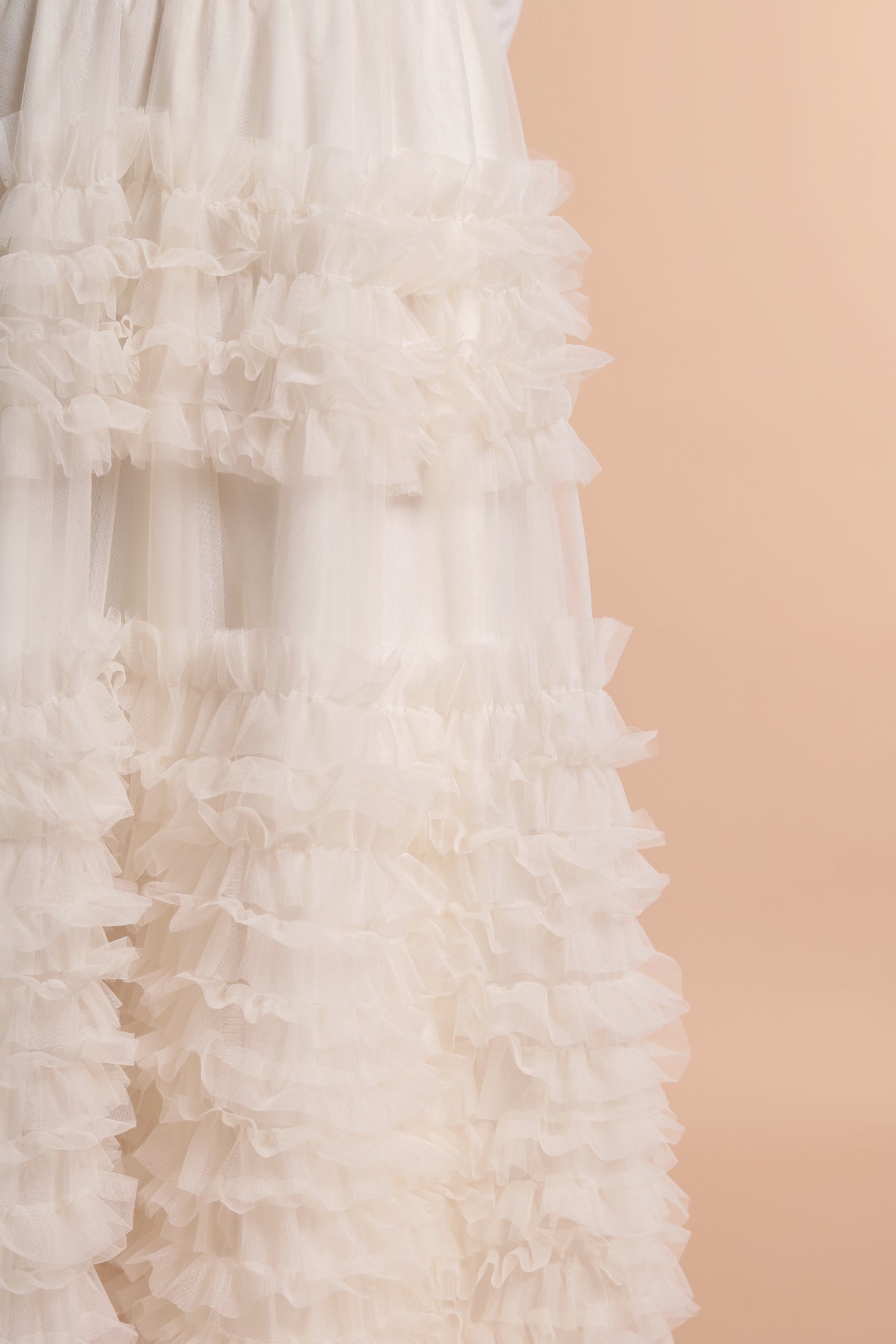 Doll Ruffle Lace Skirt (Ivory)