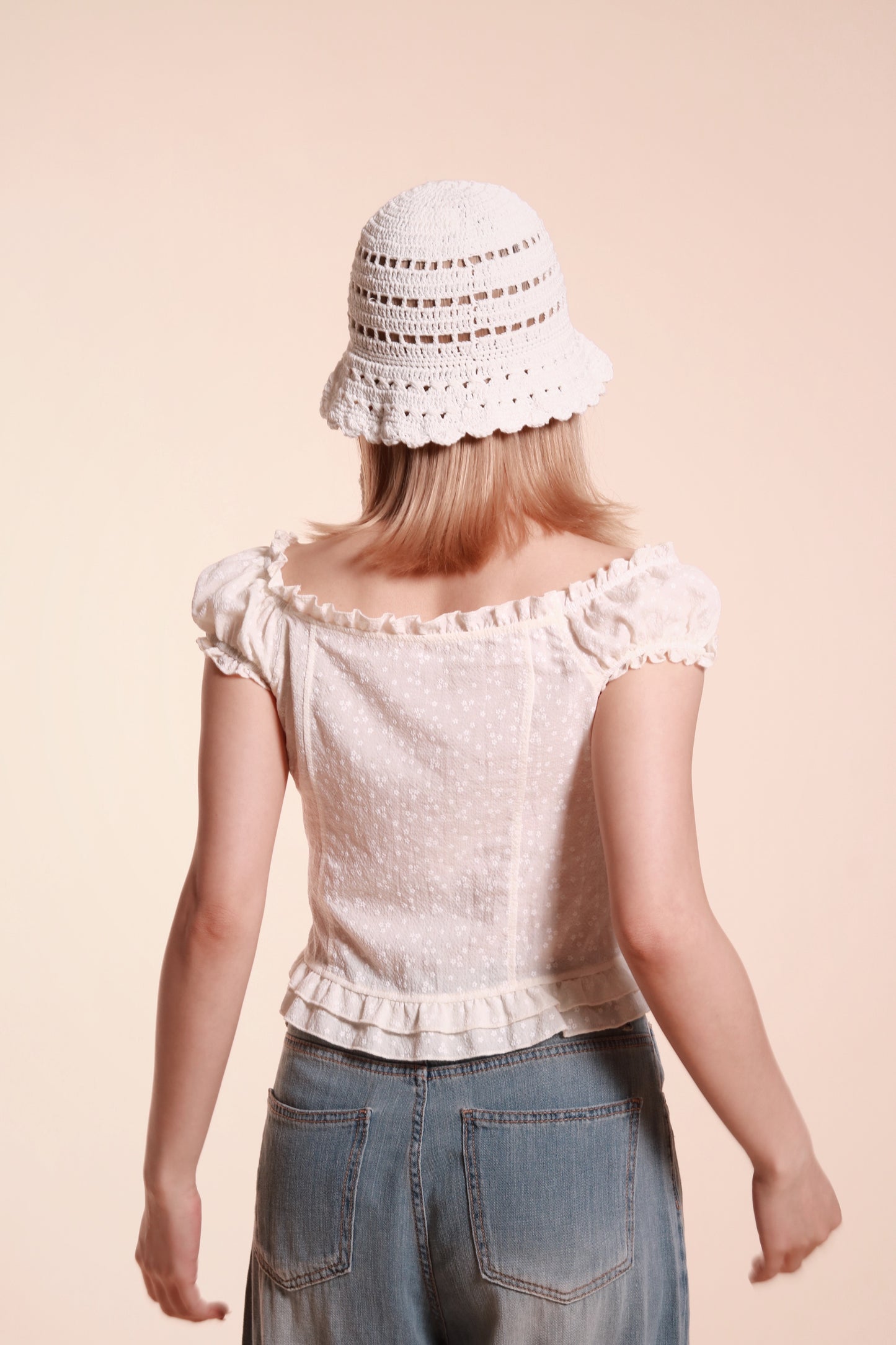 Flower Blouse (Butter)