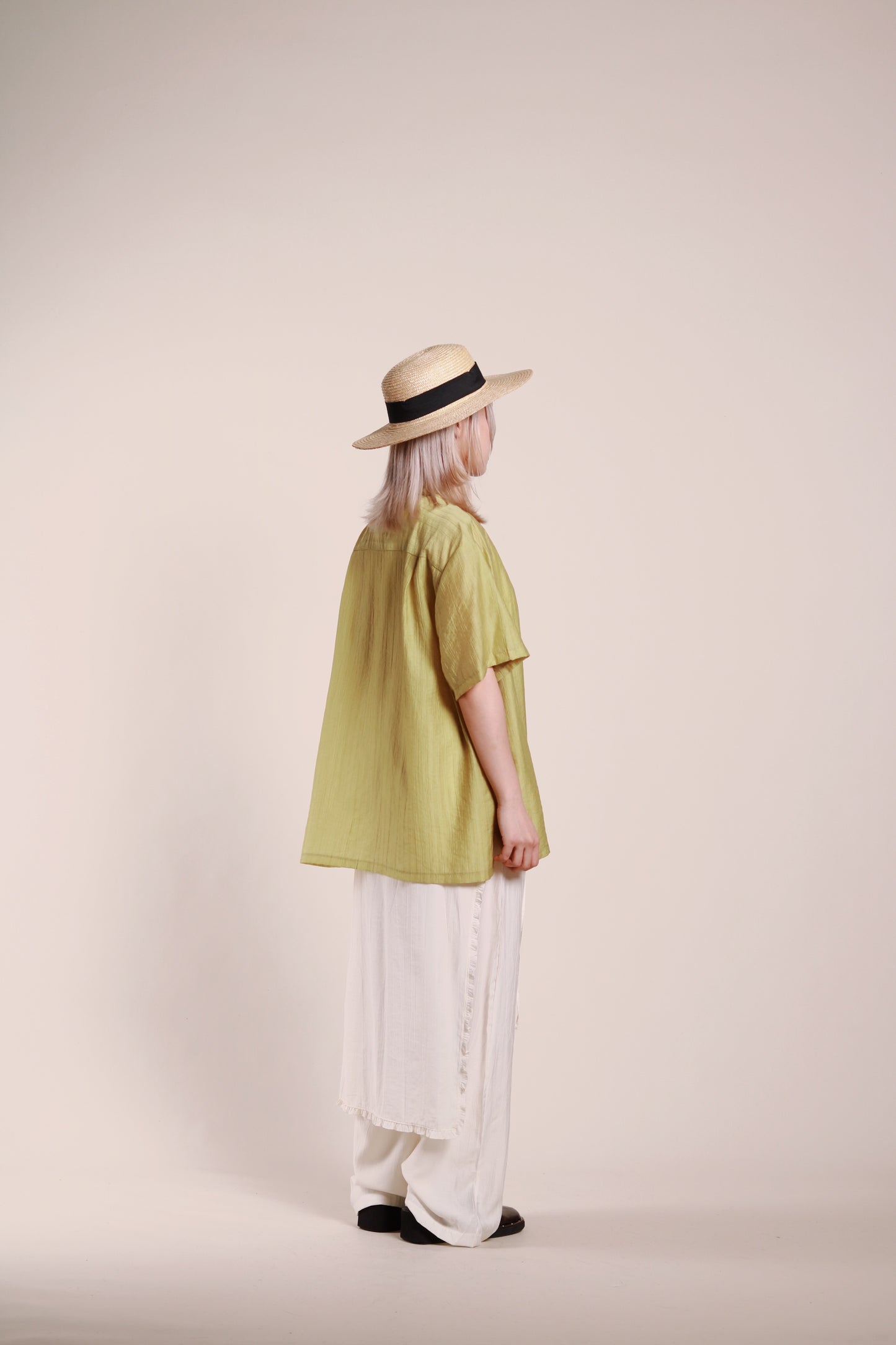 Wanda Layered Pants (Ivory)