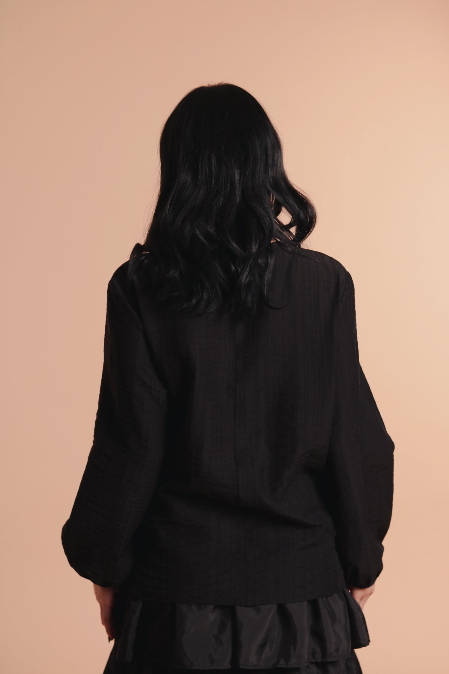 Doll Belt Blouse (Black)