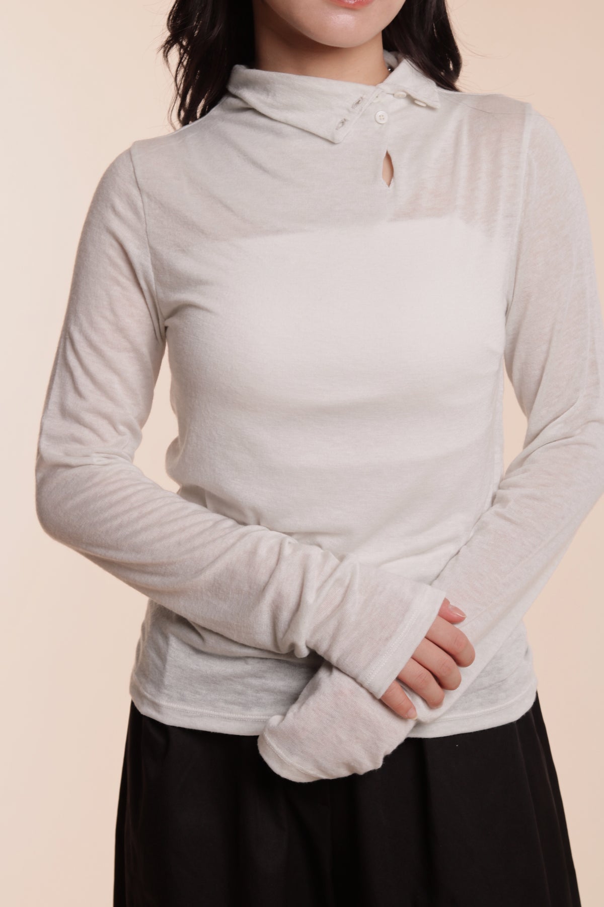 Jenny Daily Top (Light Oat)
