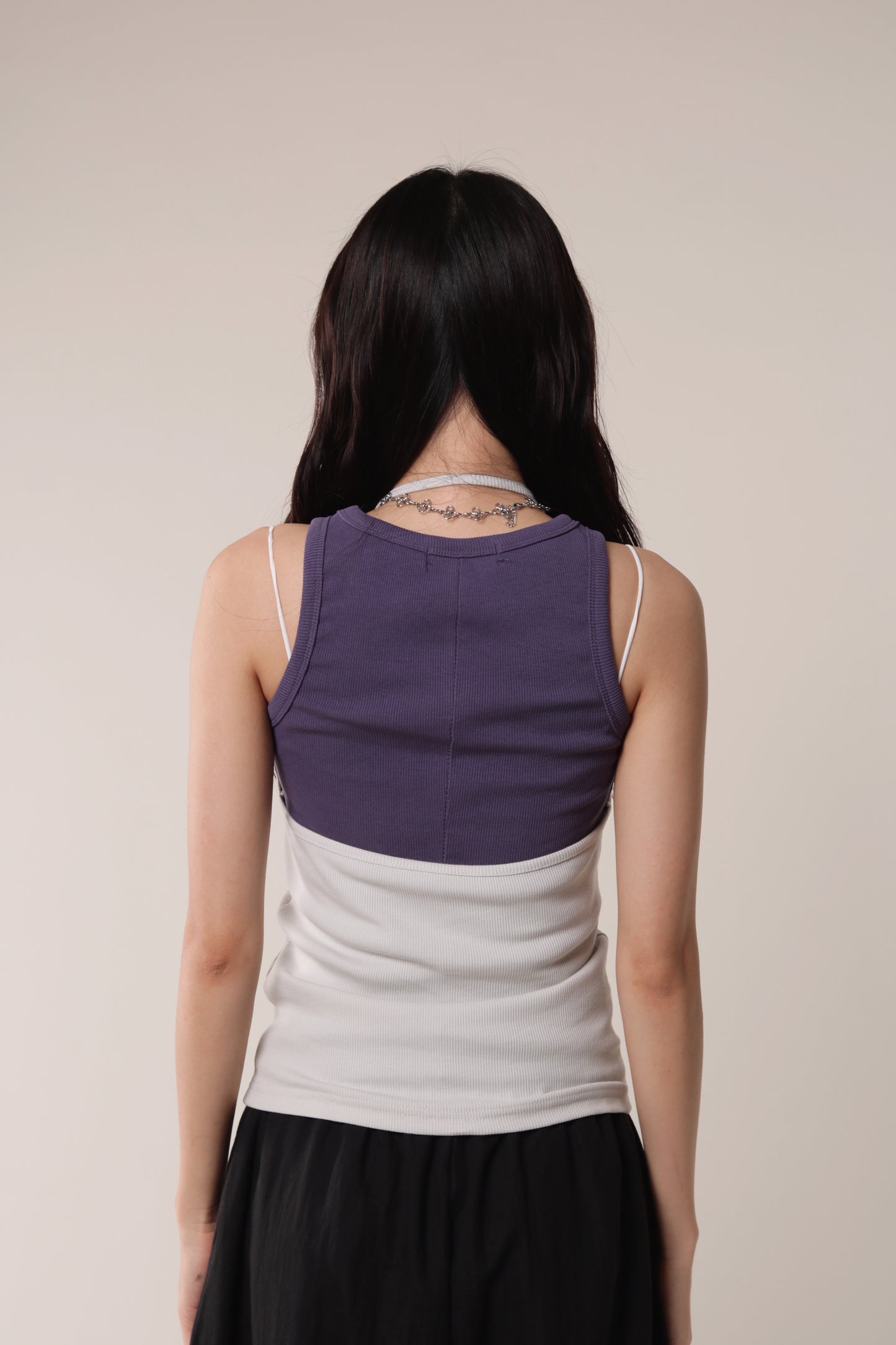 Slim Halter Top (Grey)