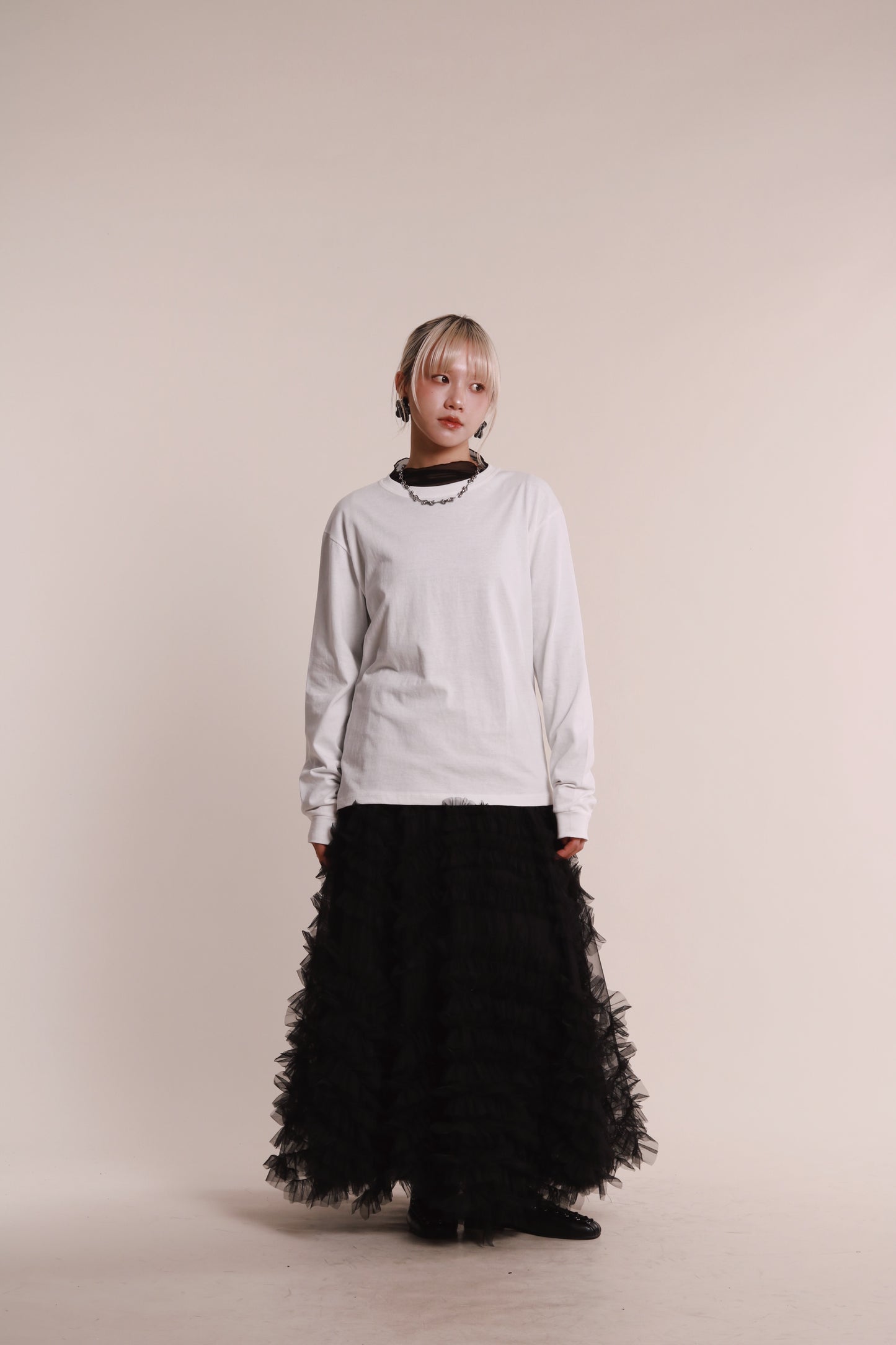 Doll Lace Skirt (Black)