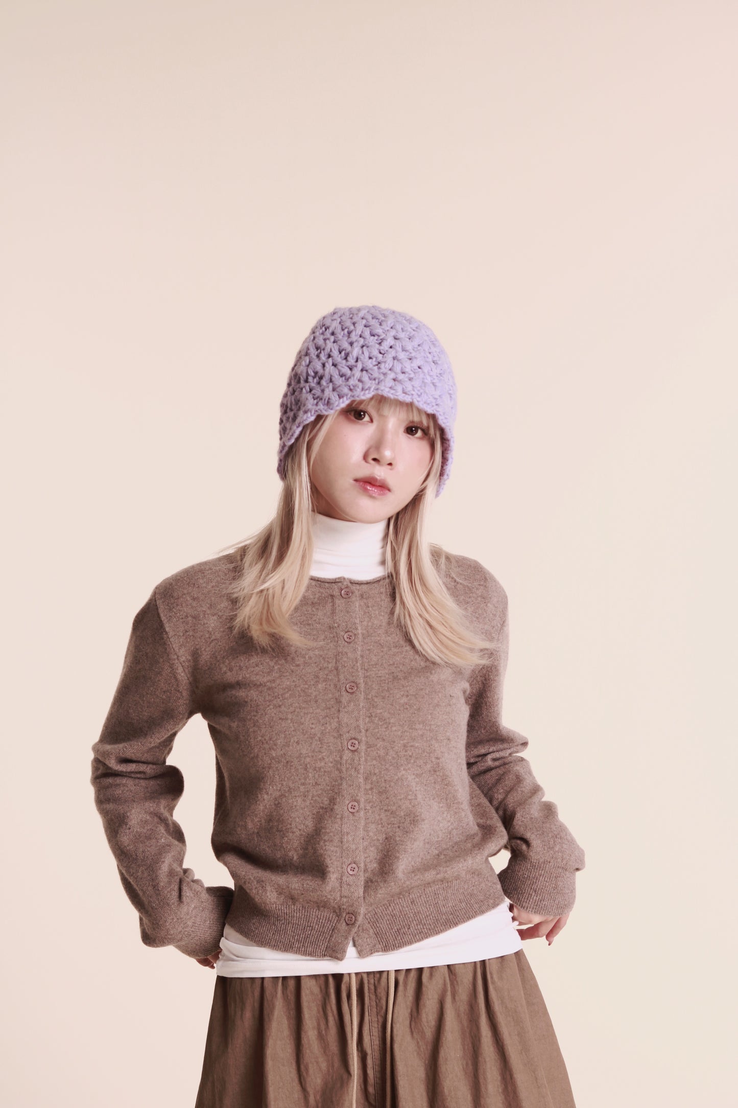 90s Cardigan (Beige)