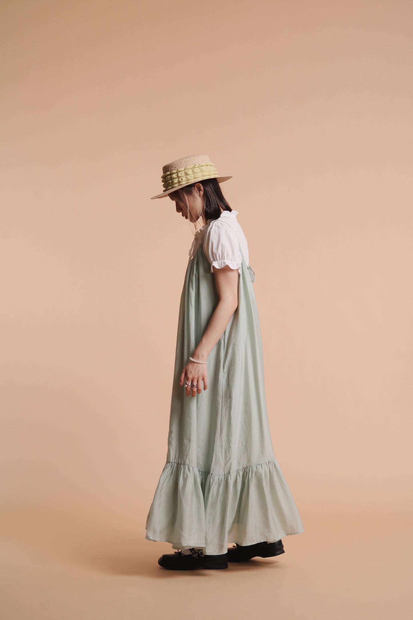 Doll Flora Dress (Mint)