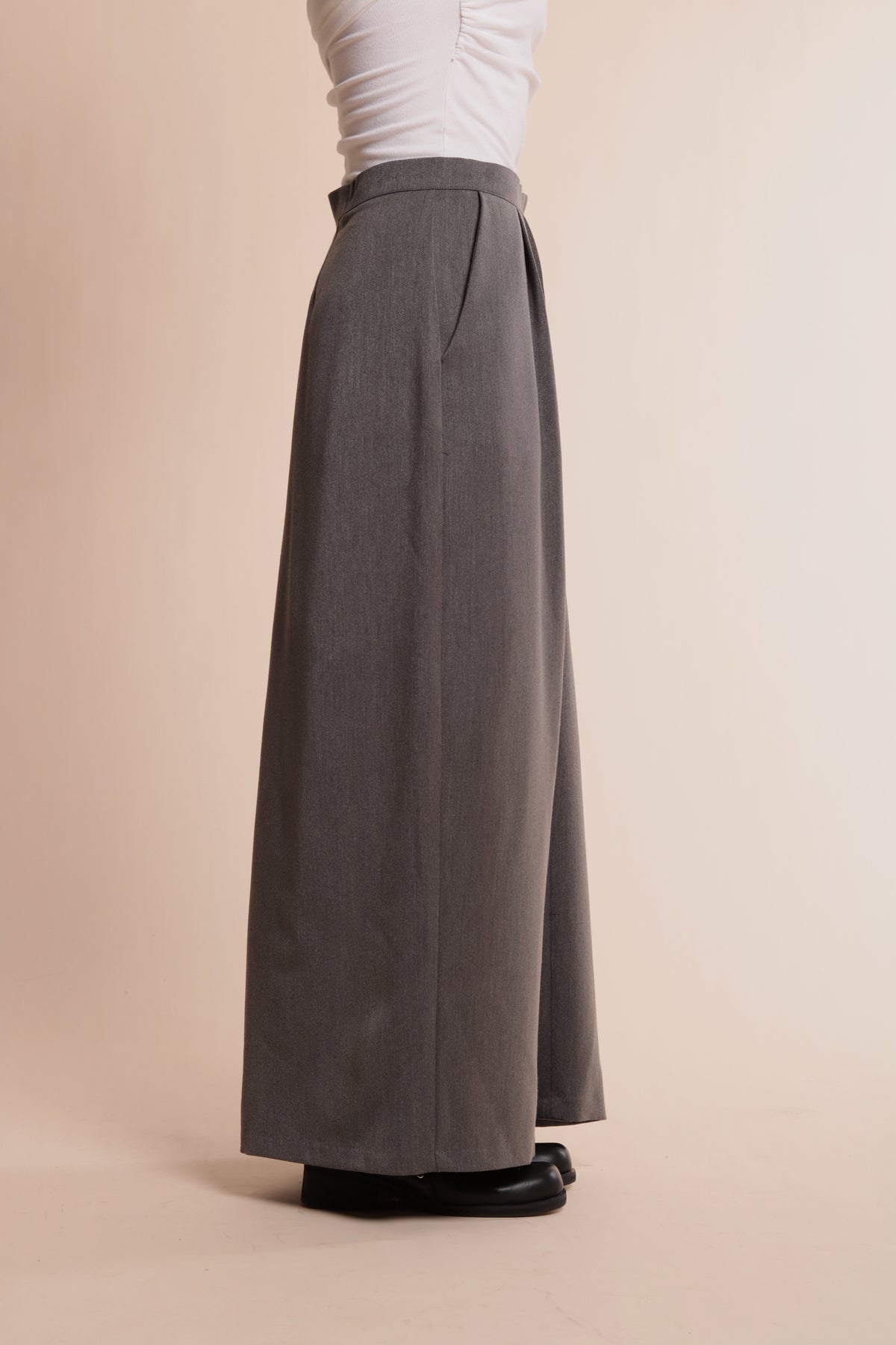 Split Skirt (Grey)
