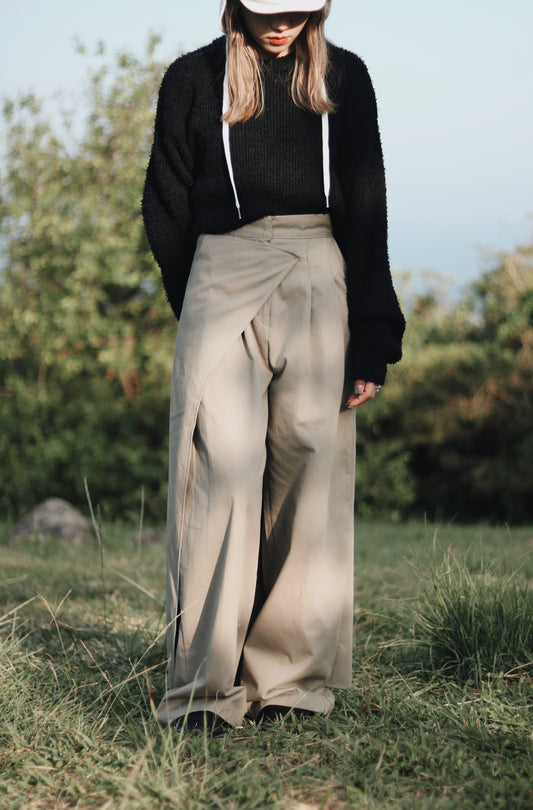 Layered Pants (Khaki)