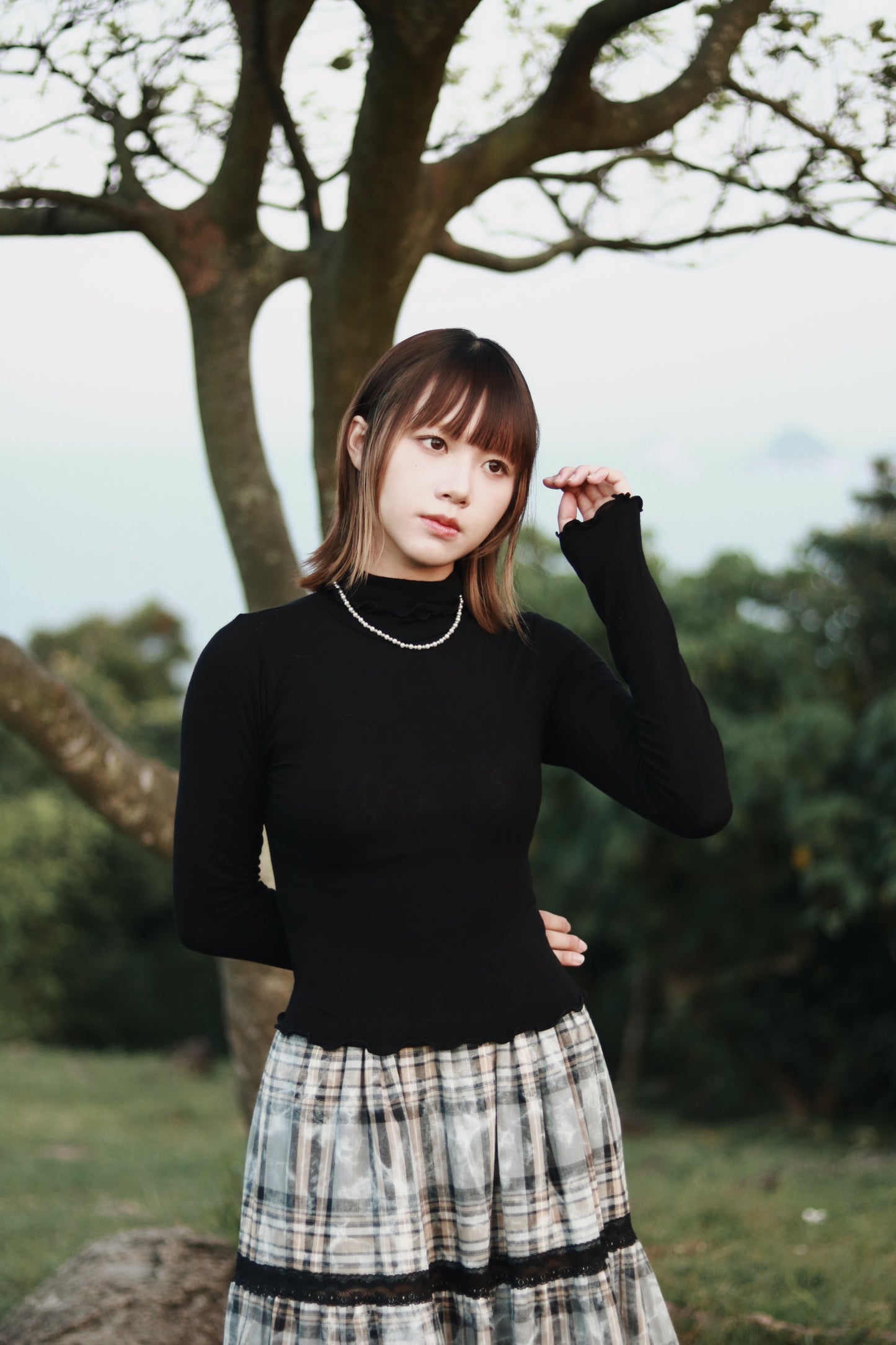 Double Fafa Top (Black)