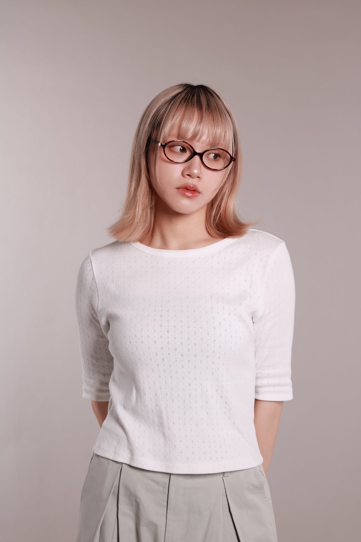 Breeze Bloom Tee (White)