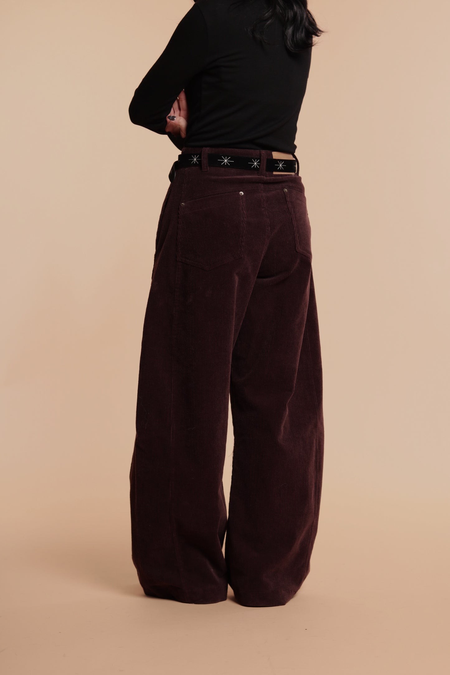 Marie Corduroy Pants (Brown)