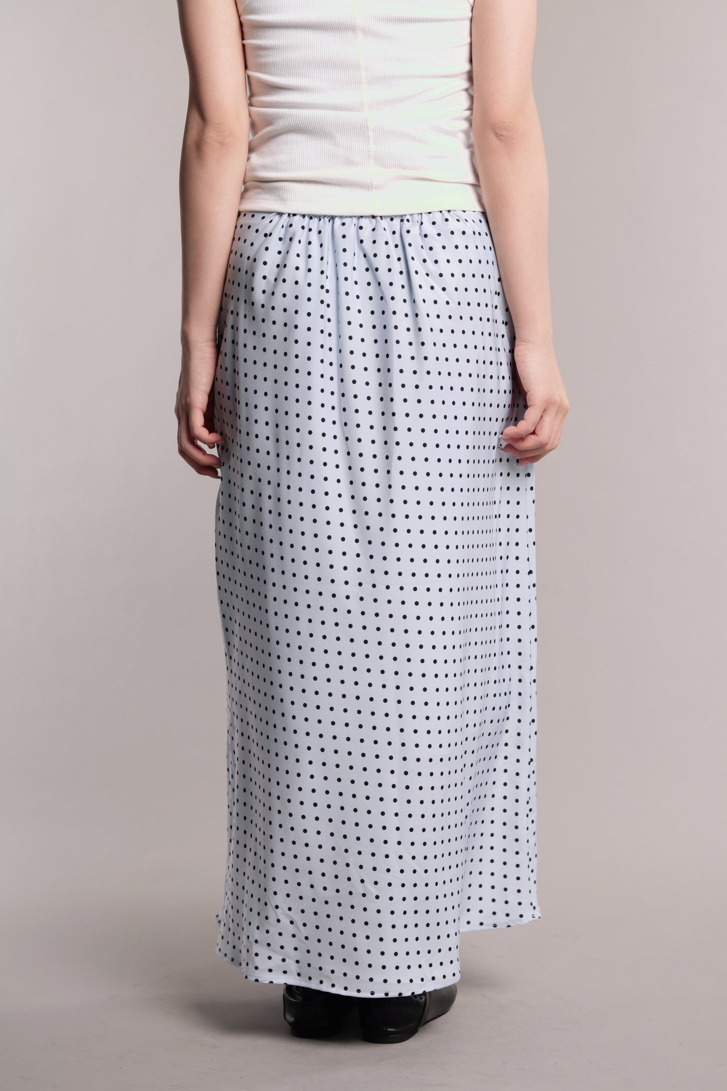 Polka Dot Skirt (Blue)