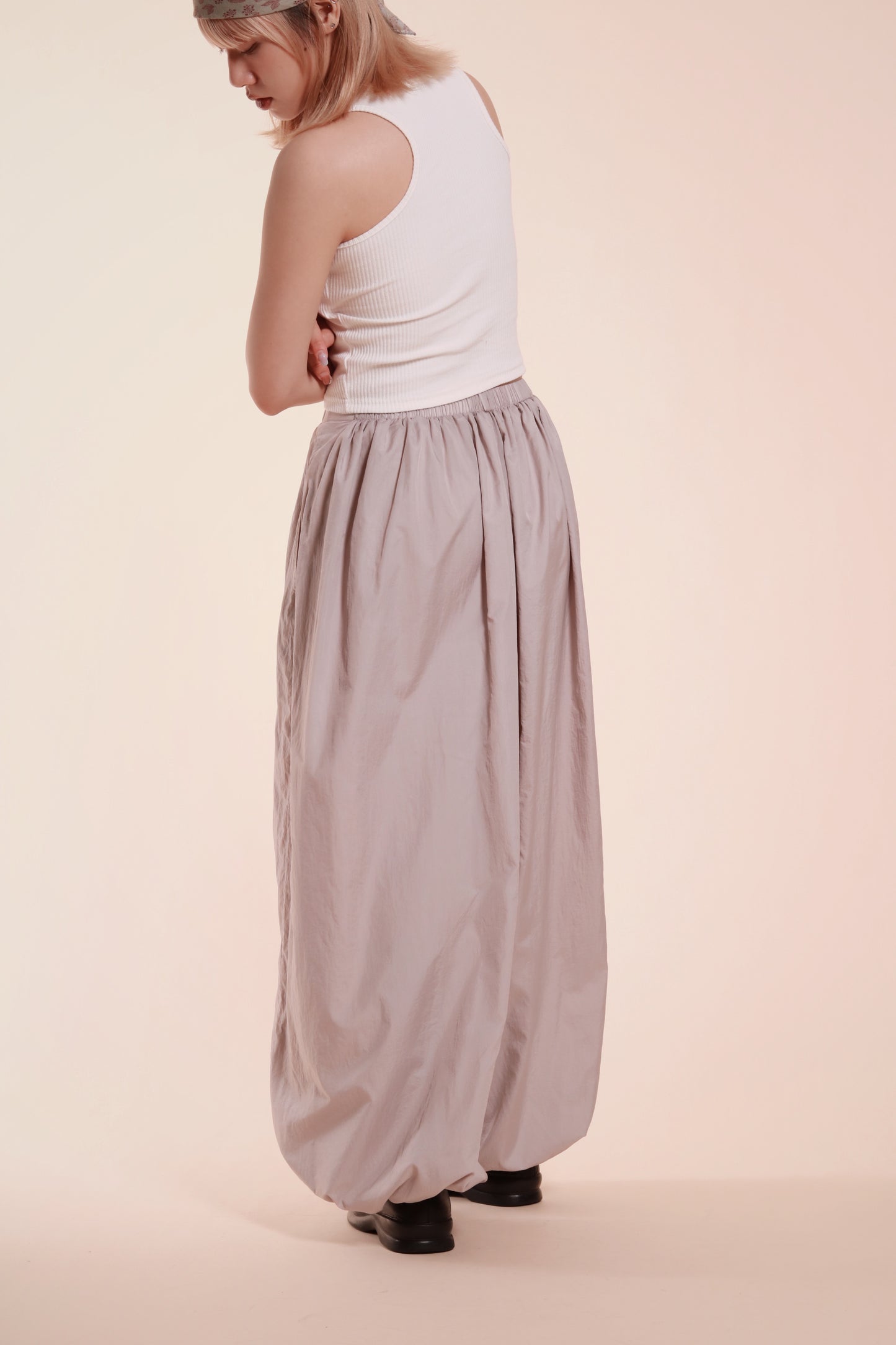 Padded Rib Tank (White)