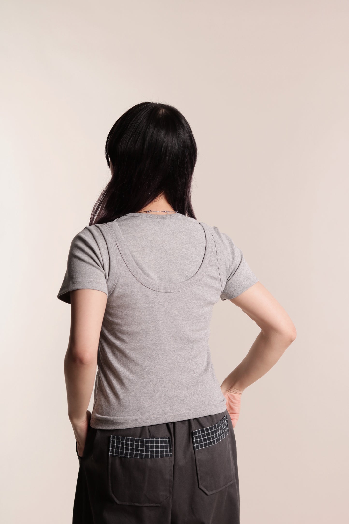 Gina Tee Set (Grey)