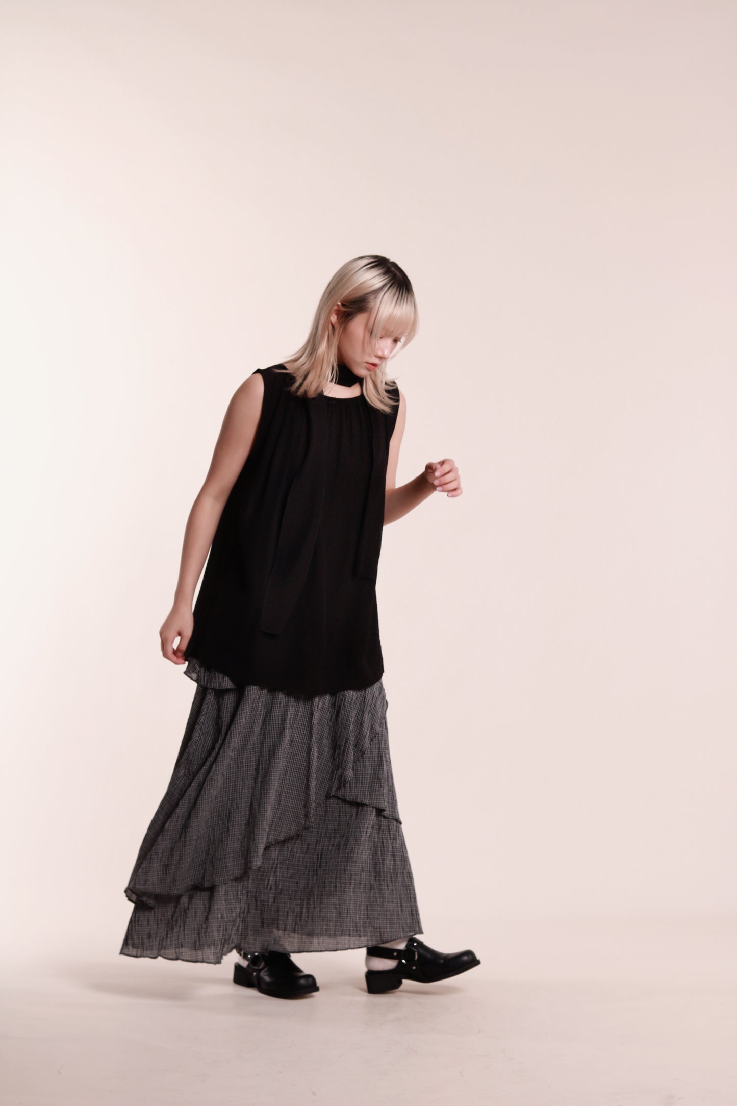 Layered Skirt (Black)