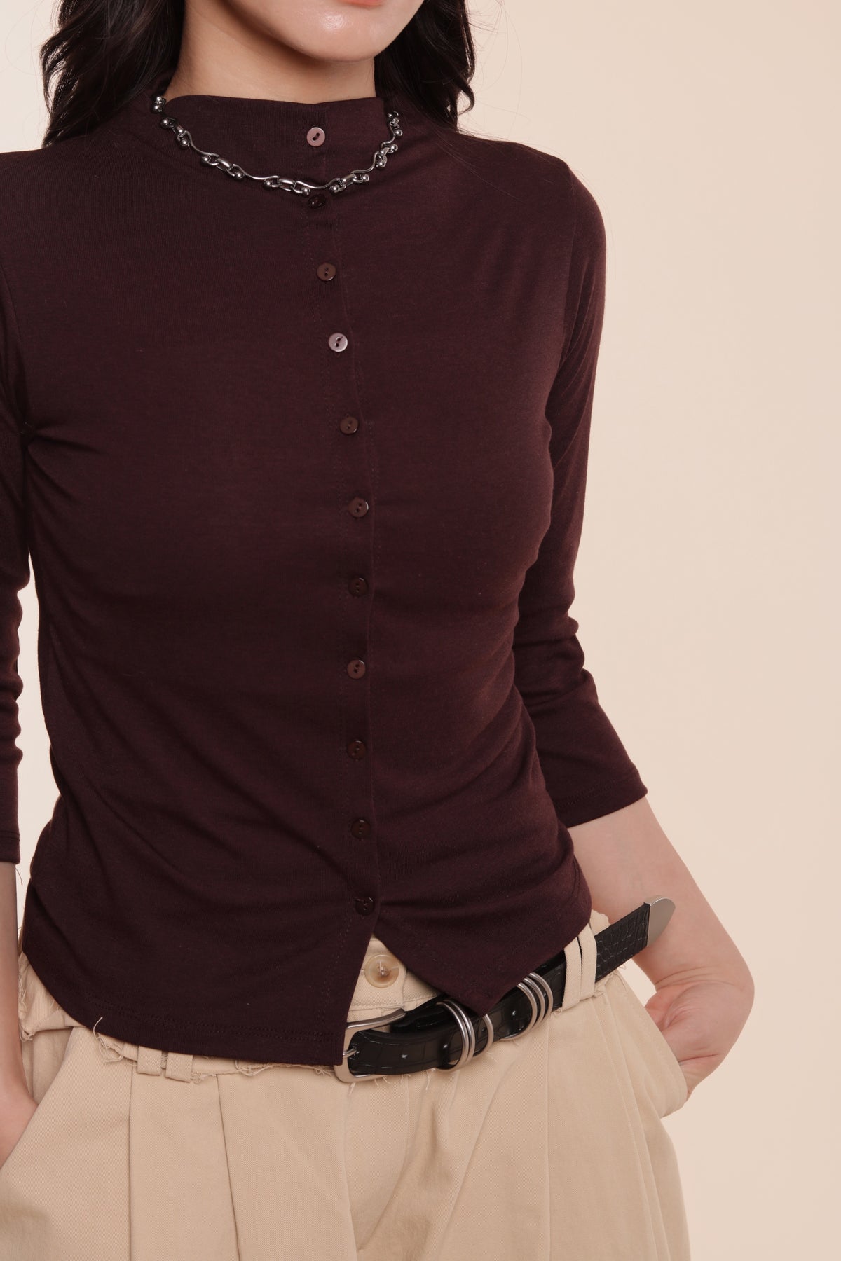 Cora Tee (Brown)