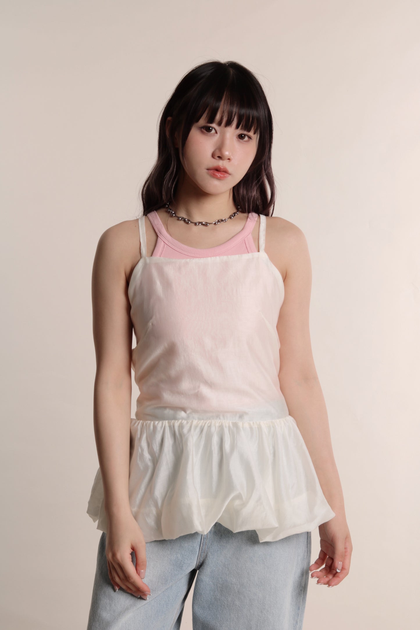 Ballet Bubble Top (Ivory)