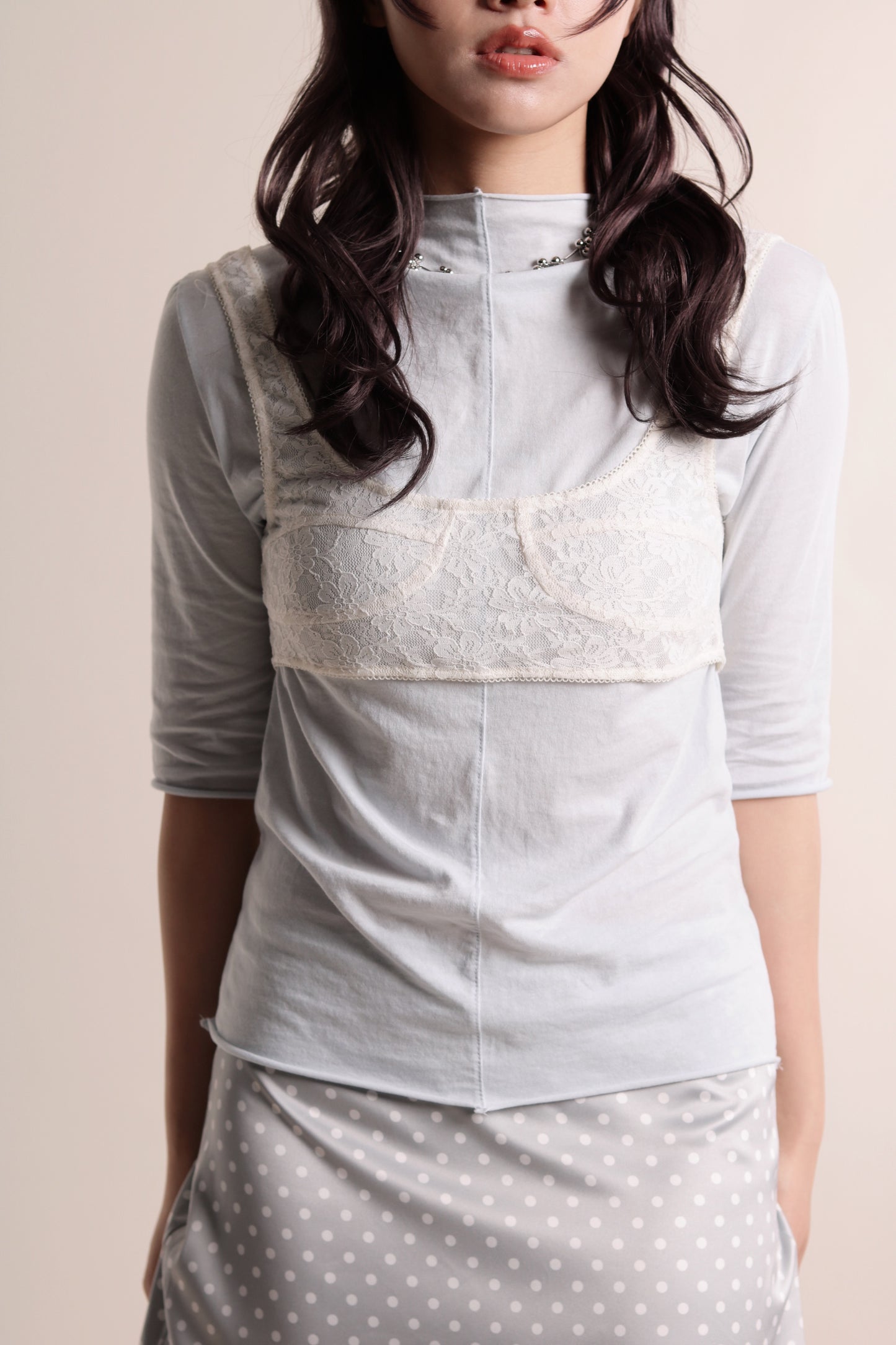 Doll Lace Vest (White)