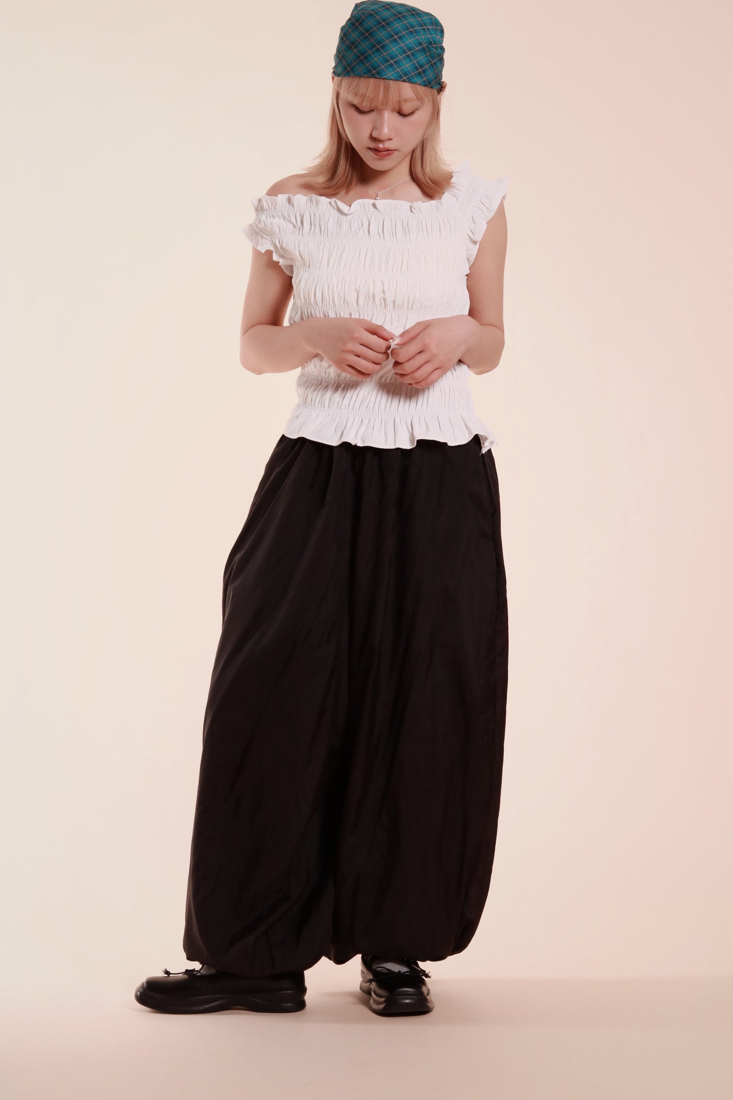 Bubble Cloud Pants (Black)
