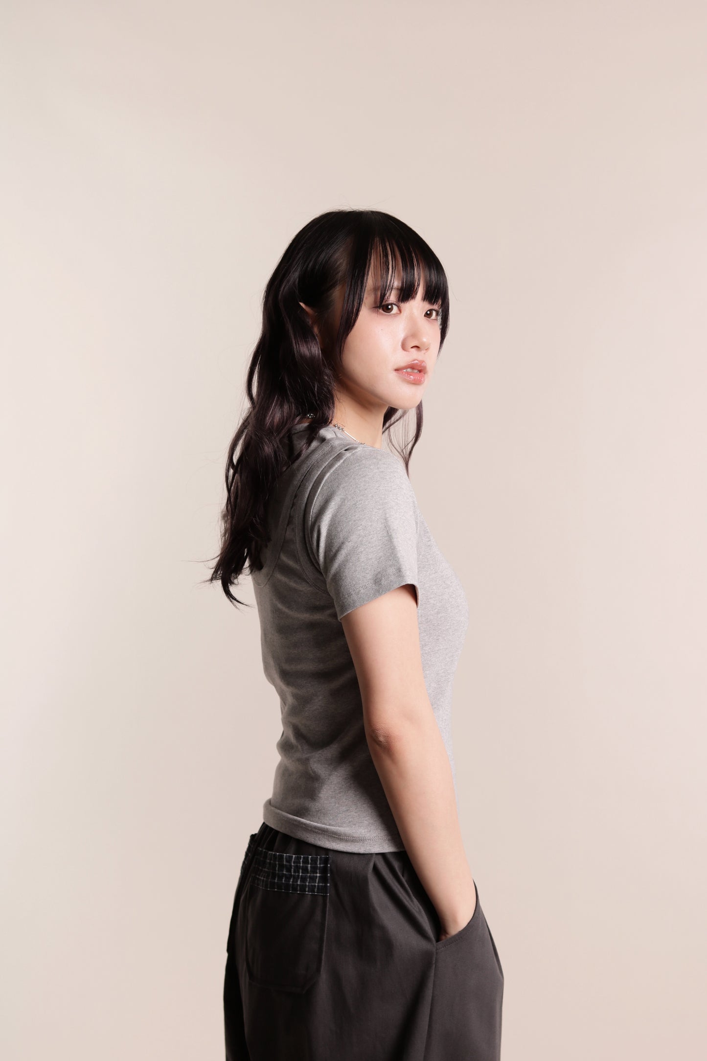 Gina Tee Set (Grey)