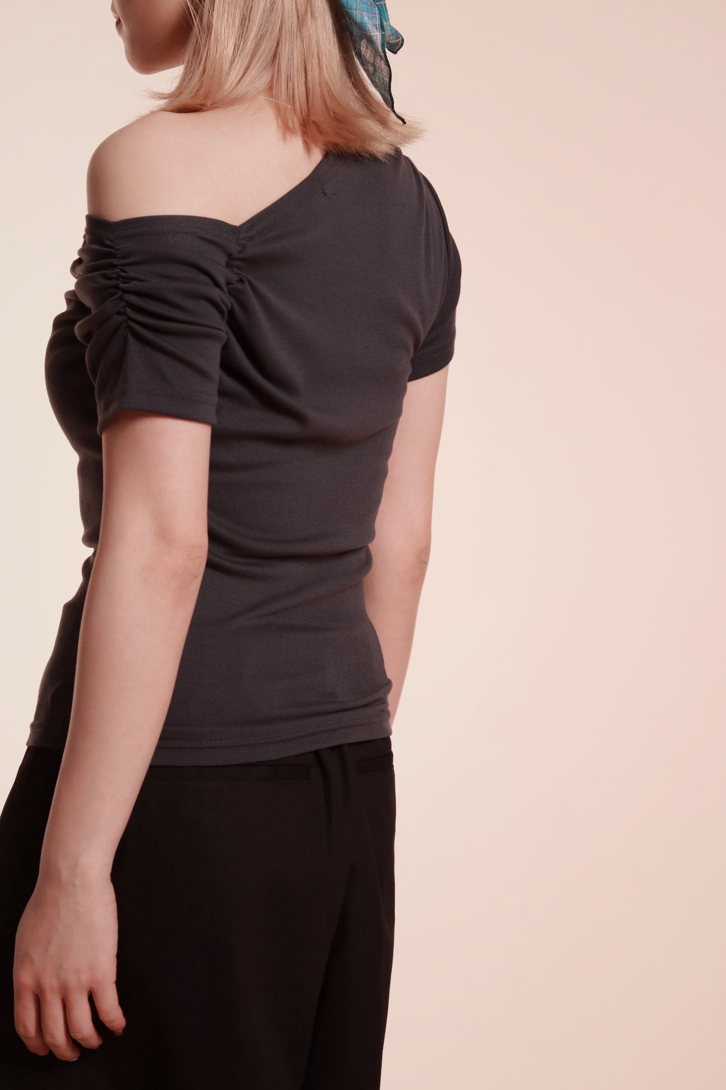 Asymmetry Top (Charcoal)