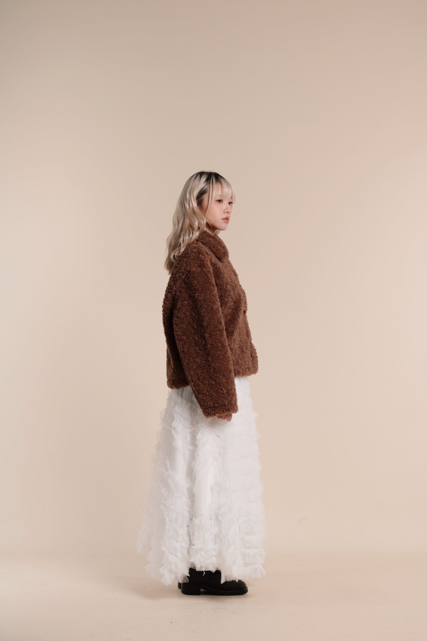 Teddy Bear Jacket (Brown)