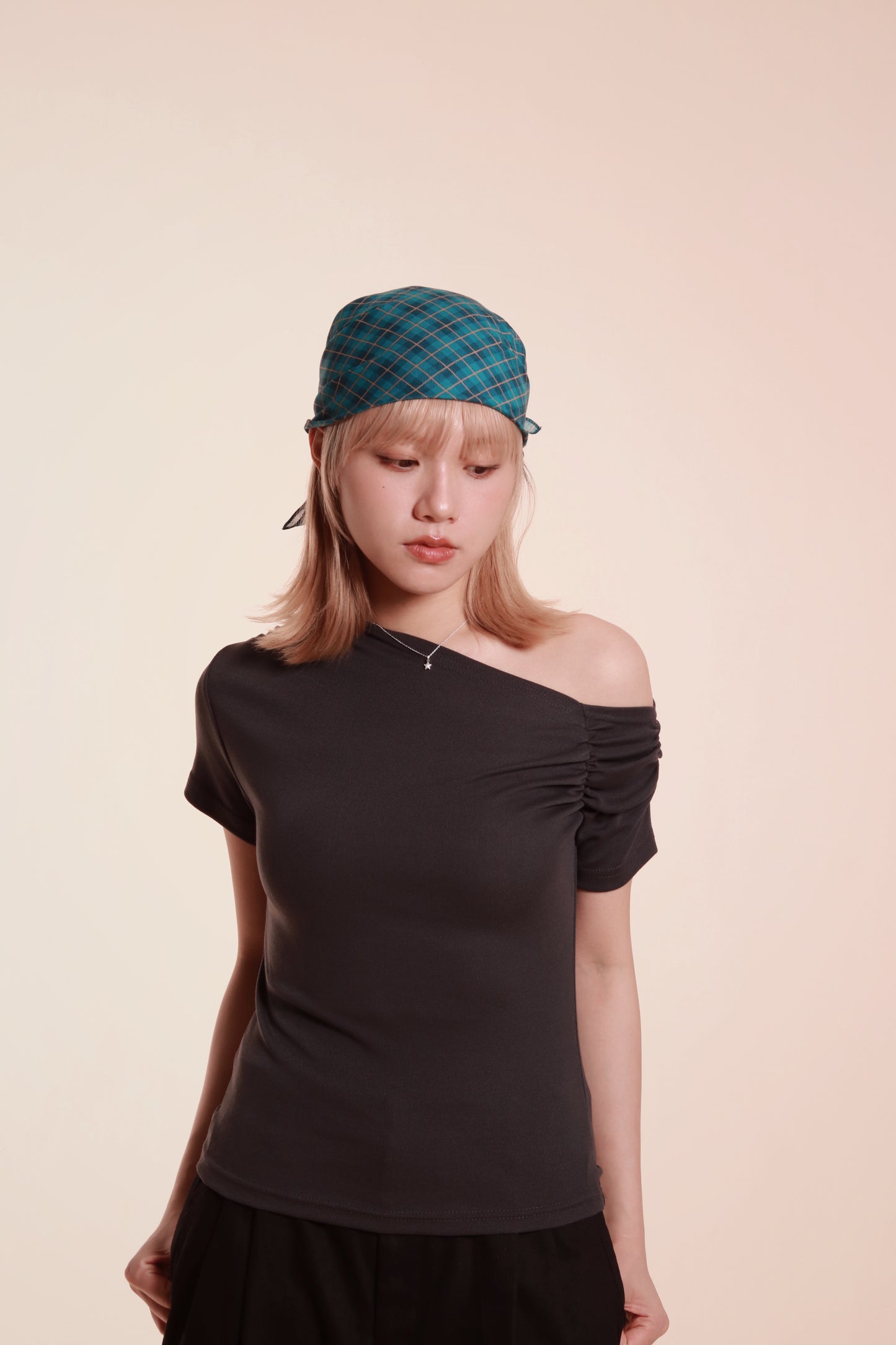 Asymmetry Top (Charcoal)