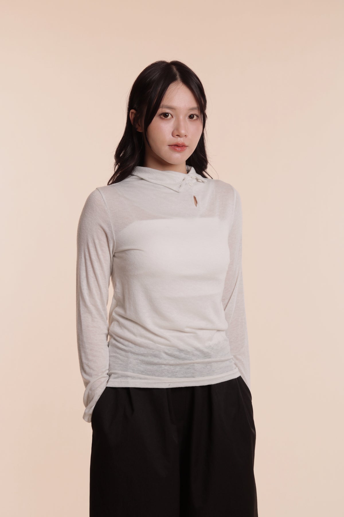 Jenny Daily Top (Light Oat)