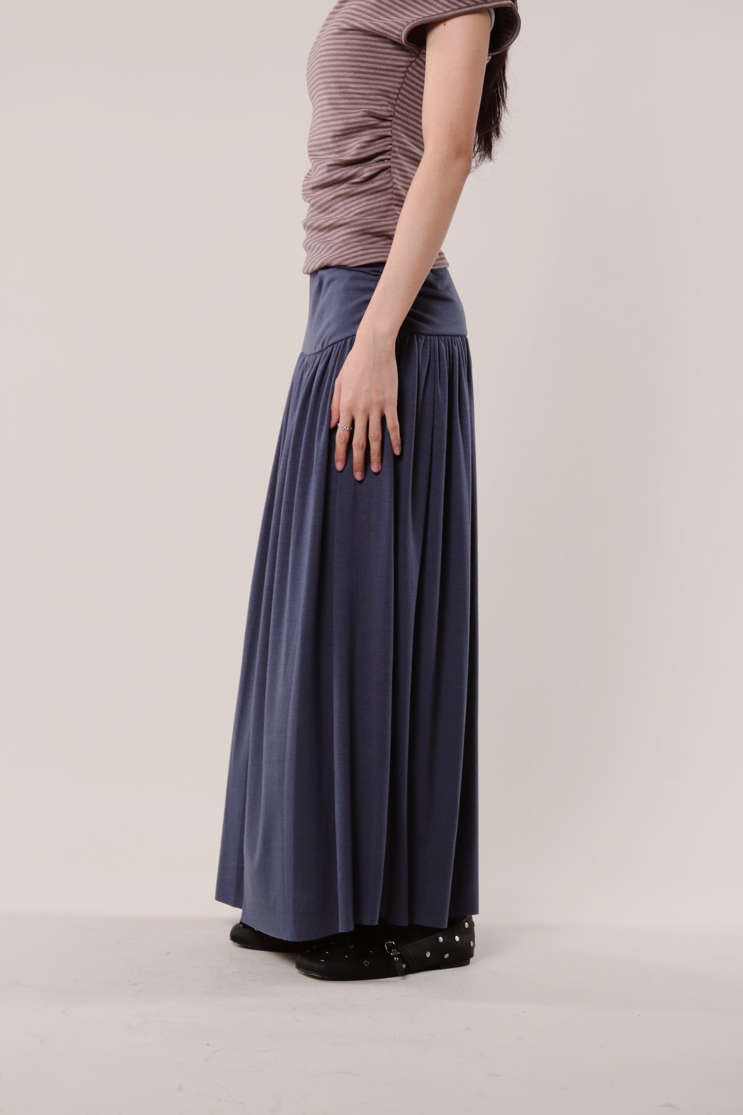 Softy Lazy Skirt (Navy)