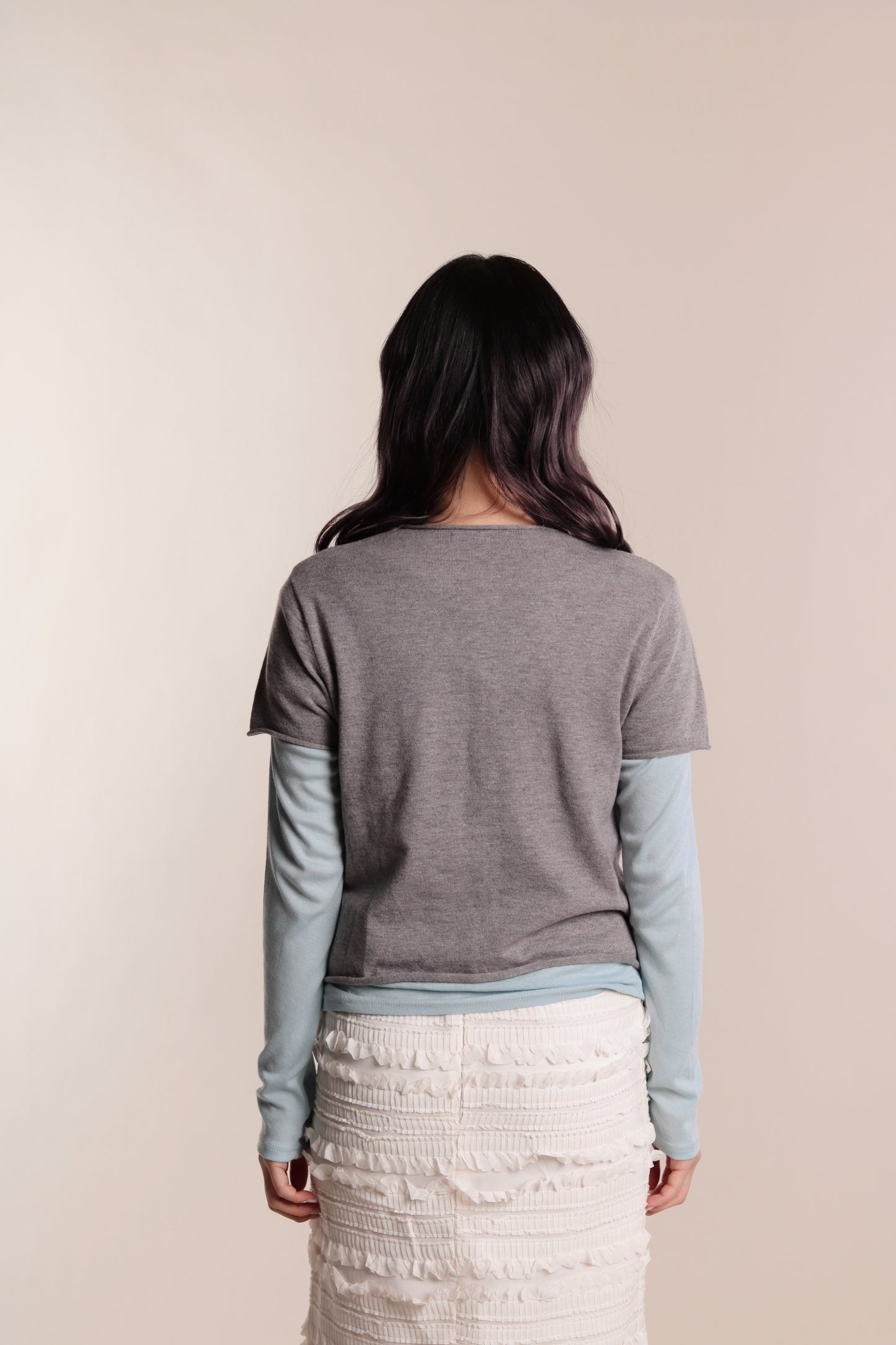 Mini Cardigan (Grey)