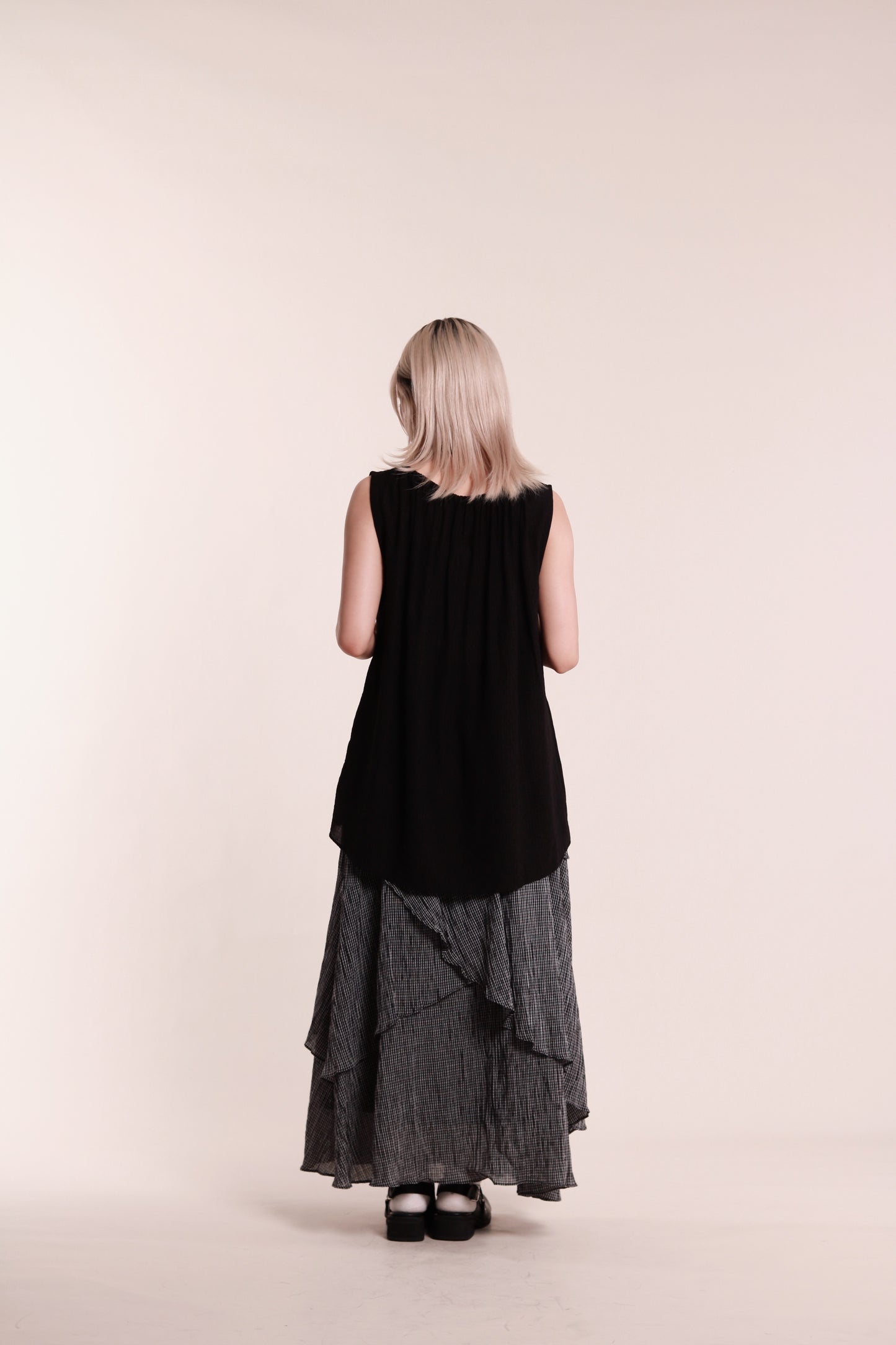 Layered Skirt (Black)