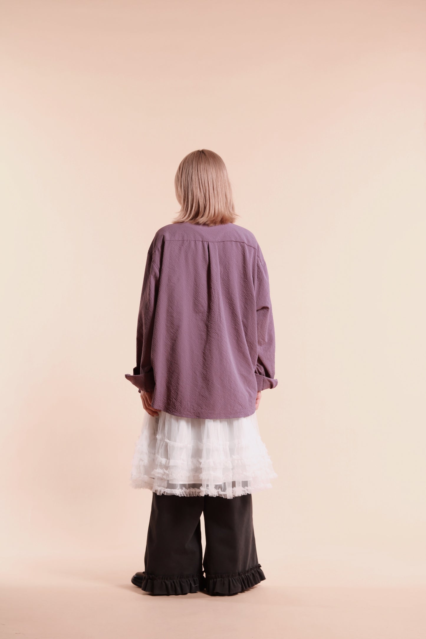 Doll Lace Ruffle Skirt (White)