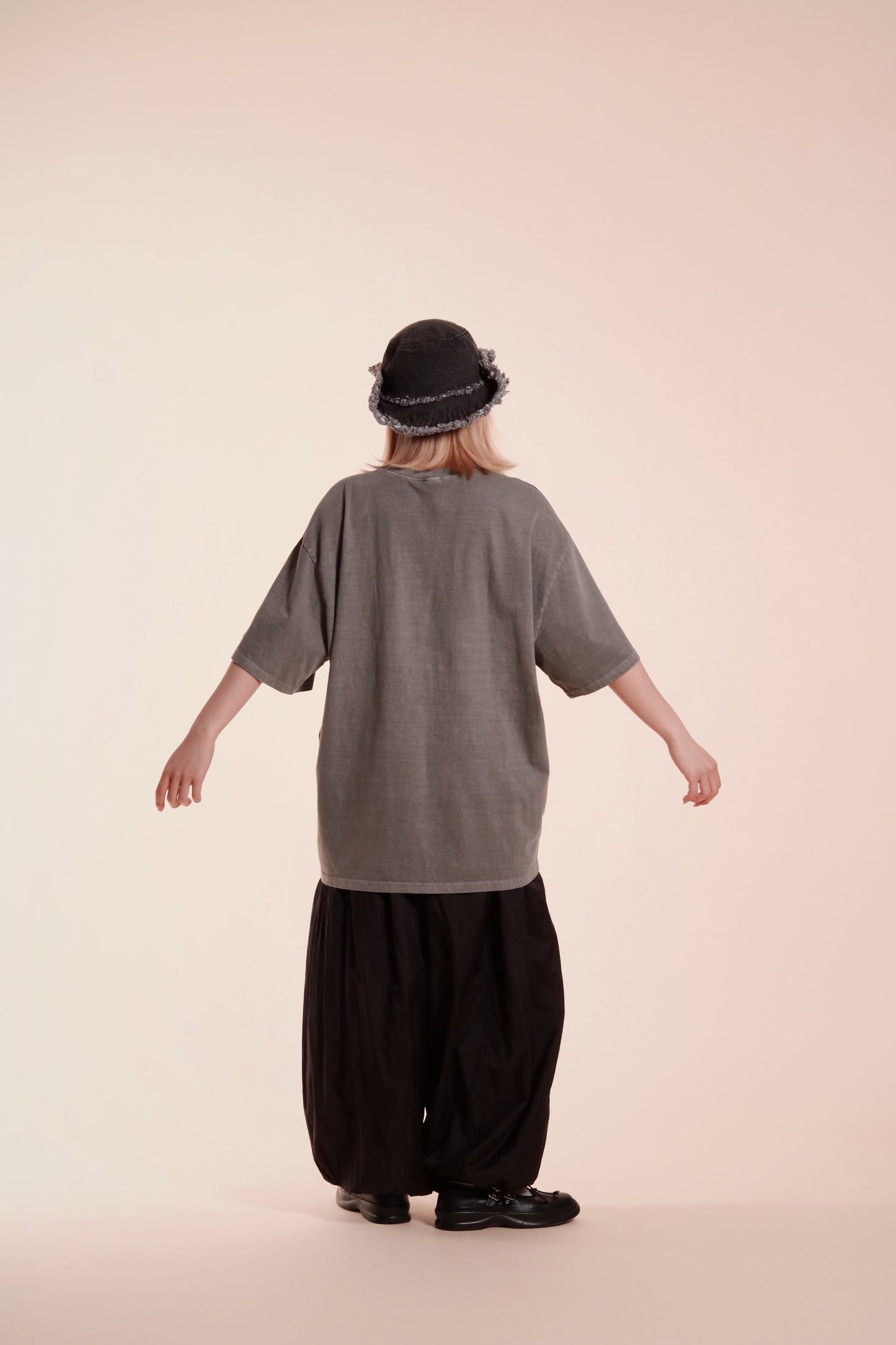 Oversized Mickey Tee (Grey)