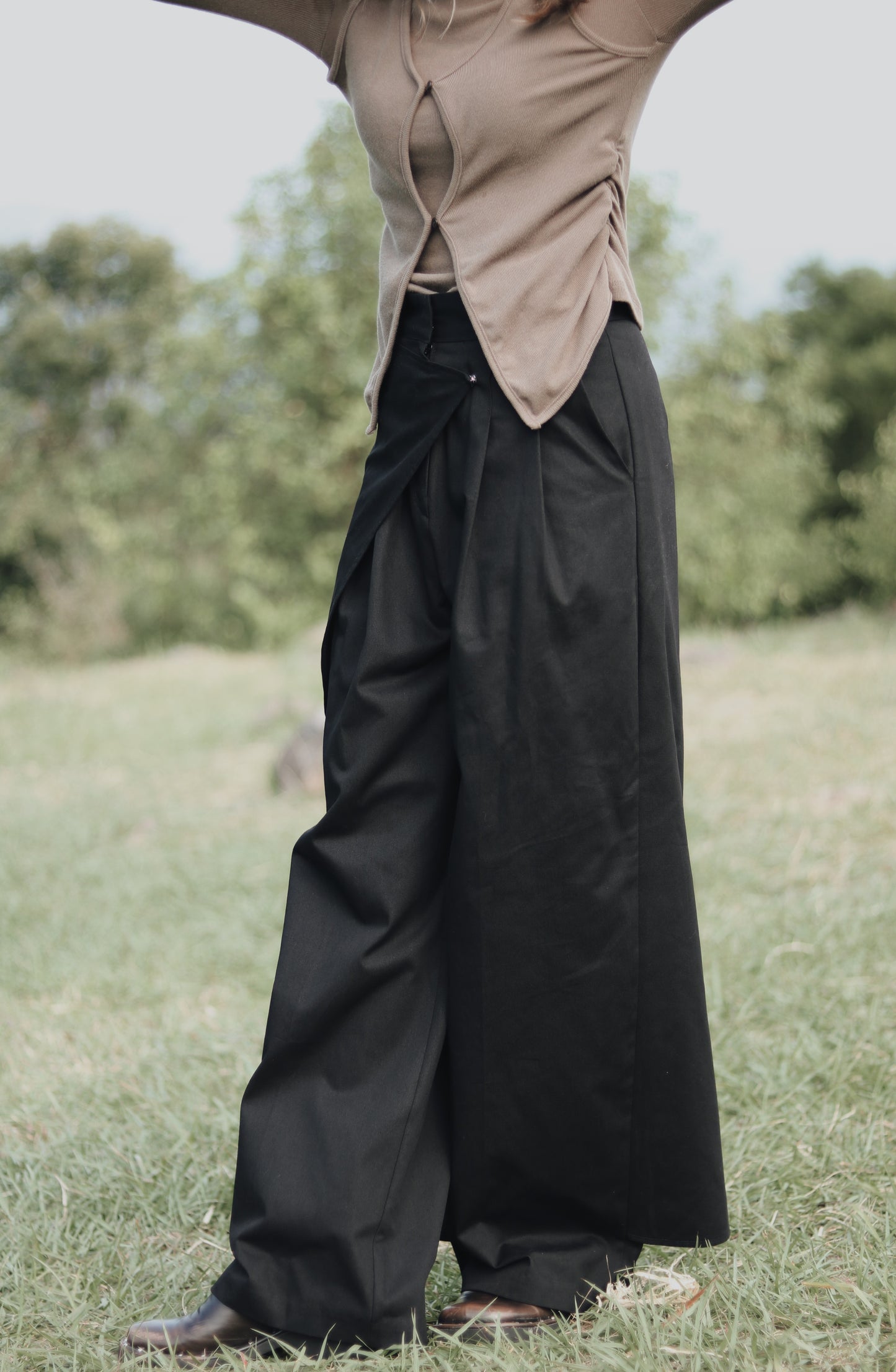 Layered Pants (Black)