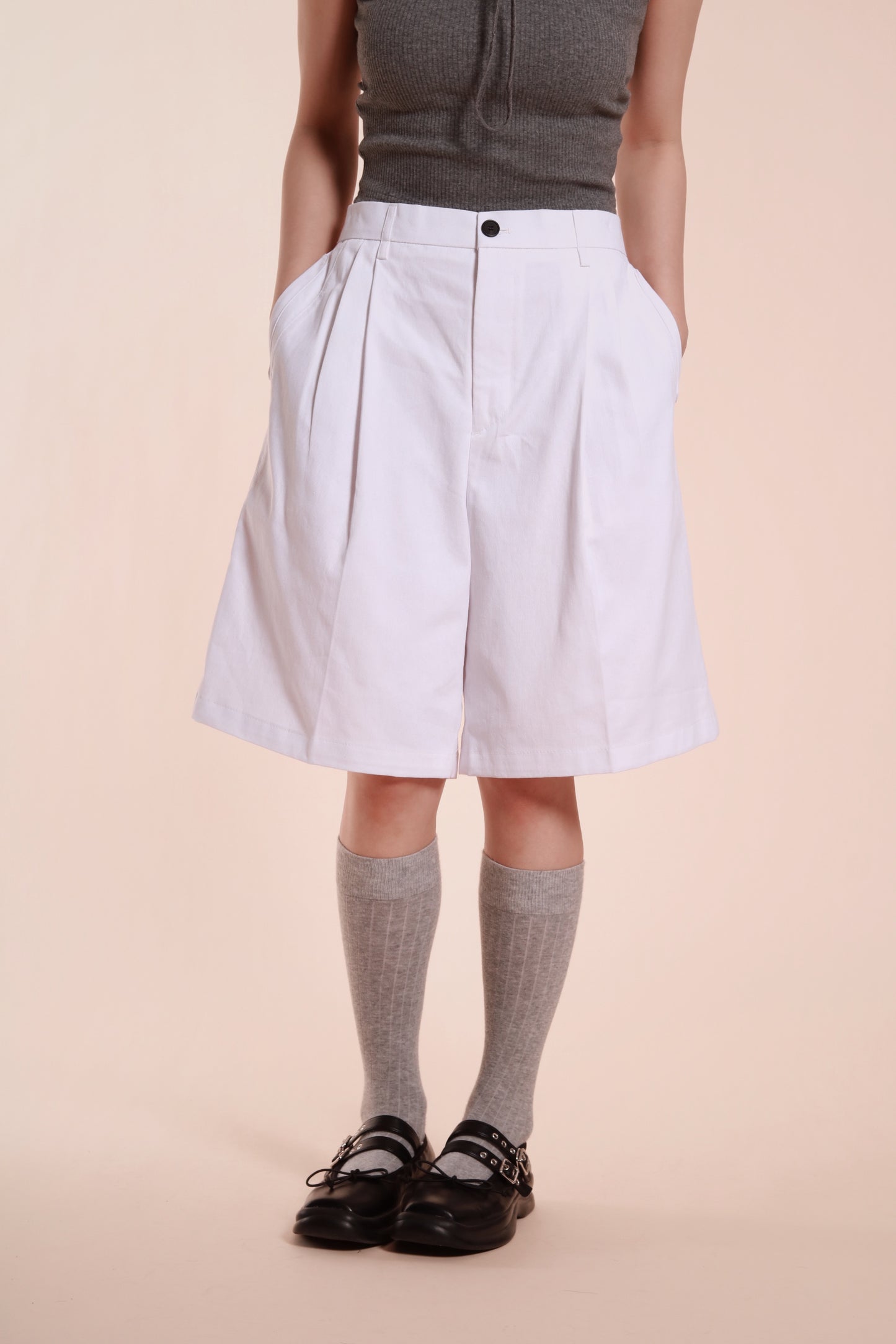 Youth Shorts (White)