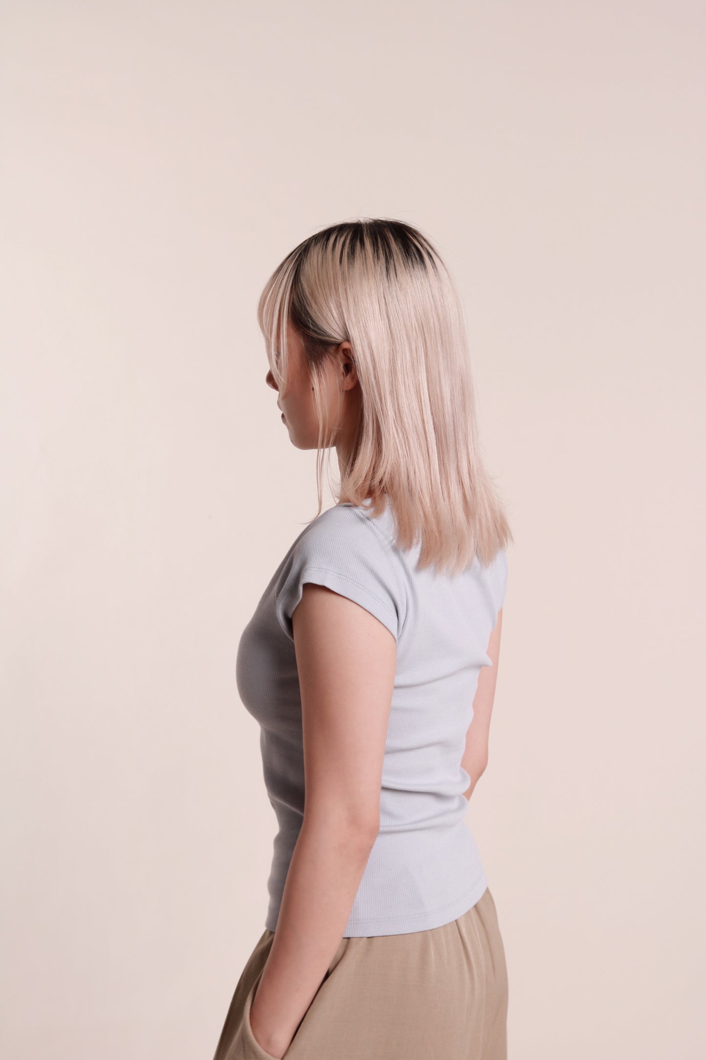 Summer Daily Tee (Baby Blue)