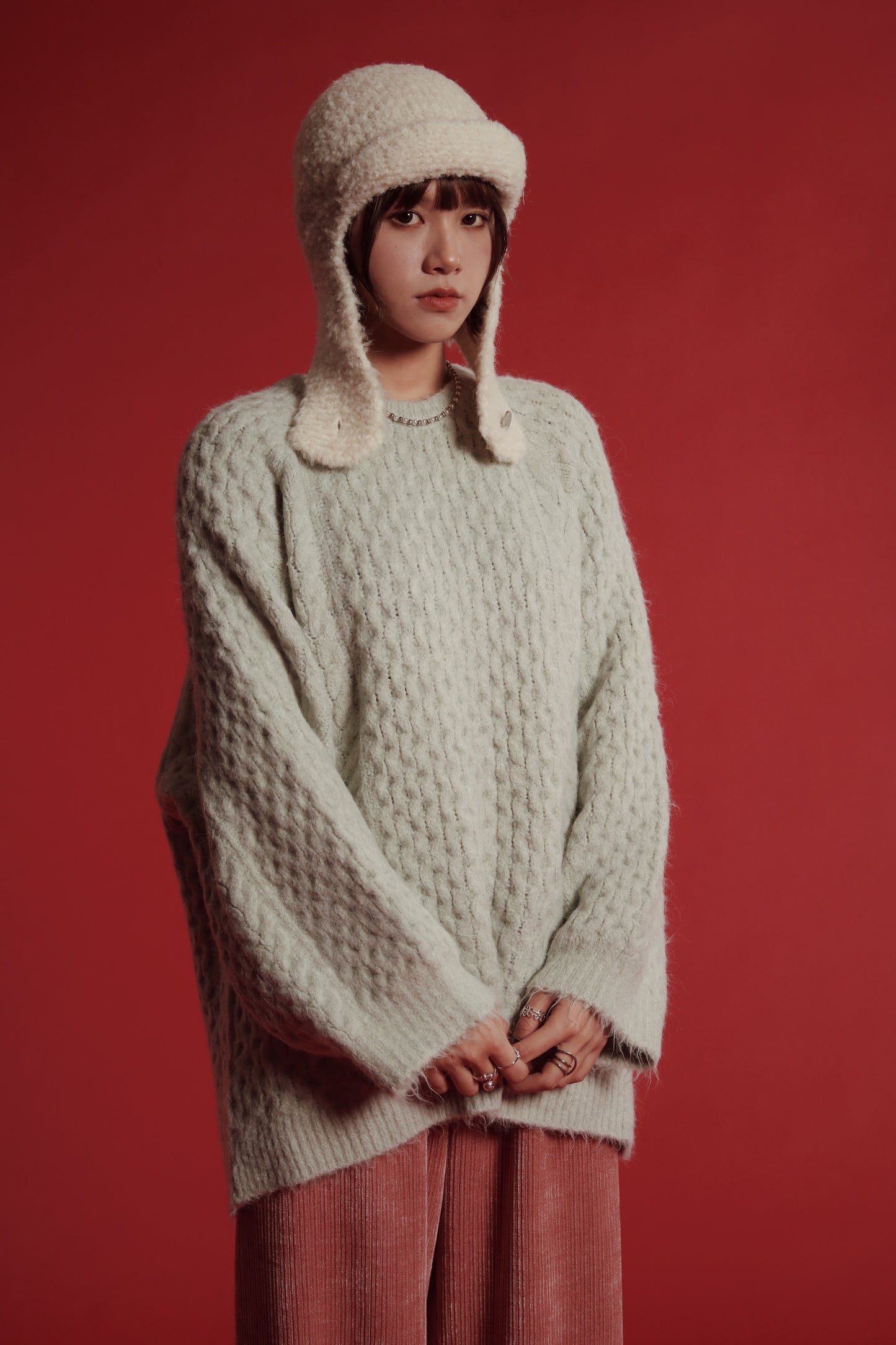 Flaps Beanie (Black/Brown/Grey/White)