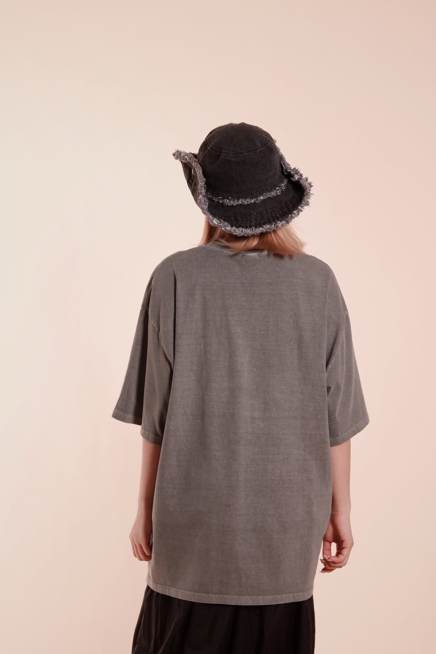 Cow Boy Denim Hat (Black)