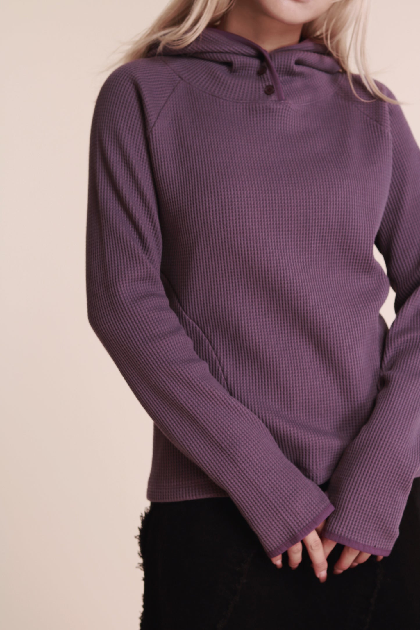 Waffle Boy Top (Purple)