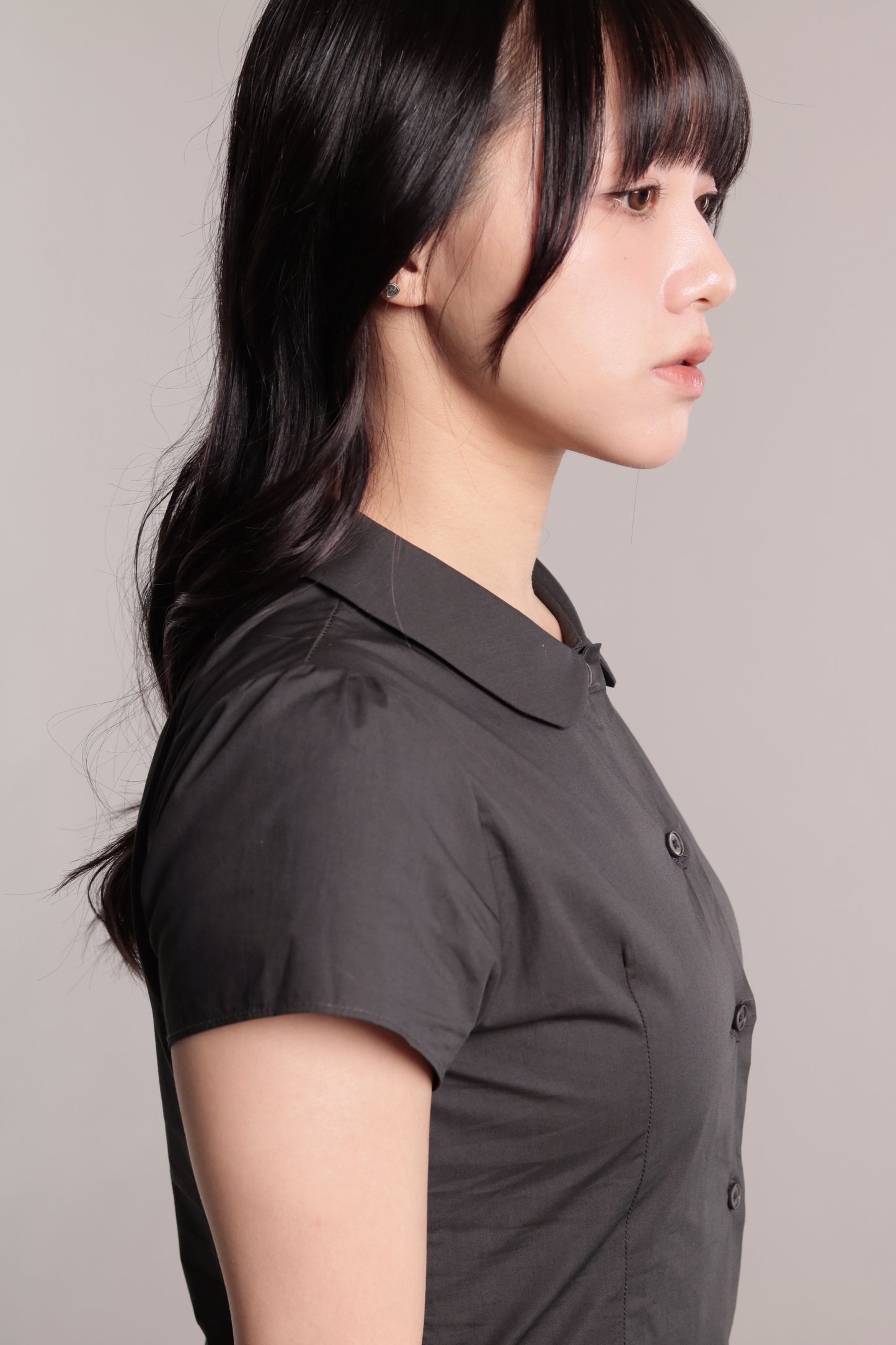 Corset Shirt (Charcoal)
