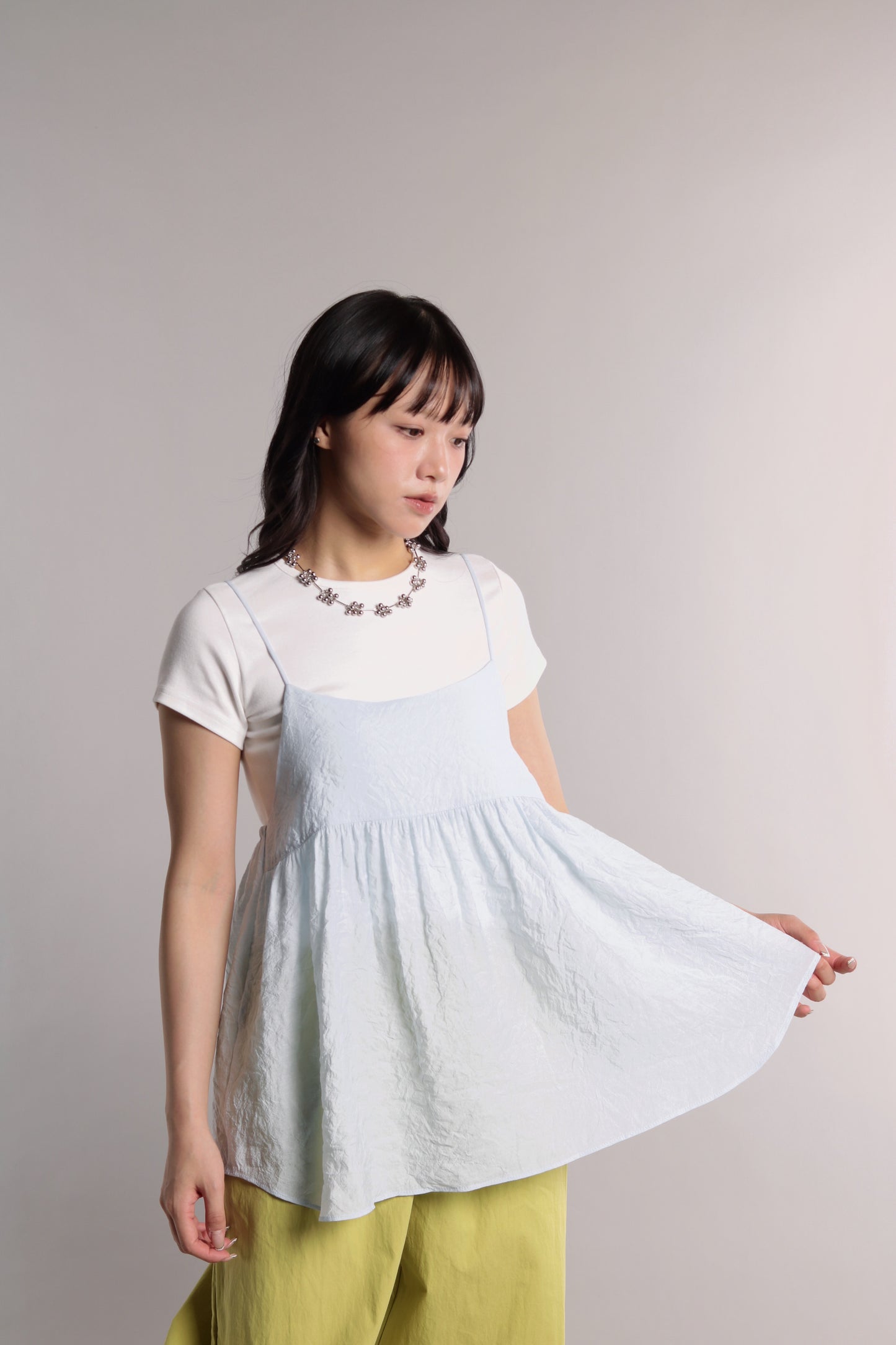 Babydoll Top (Baby Blue)