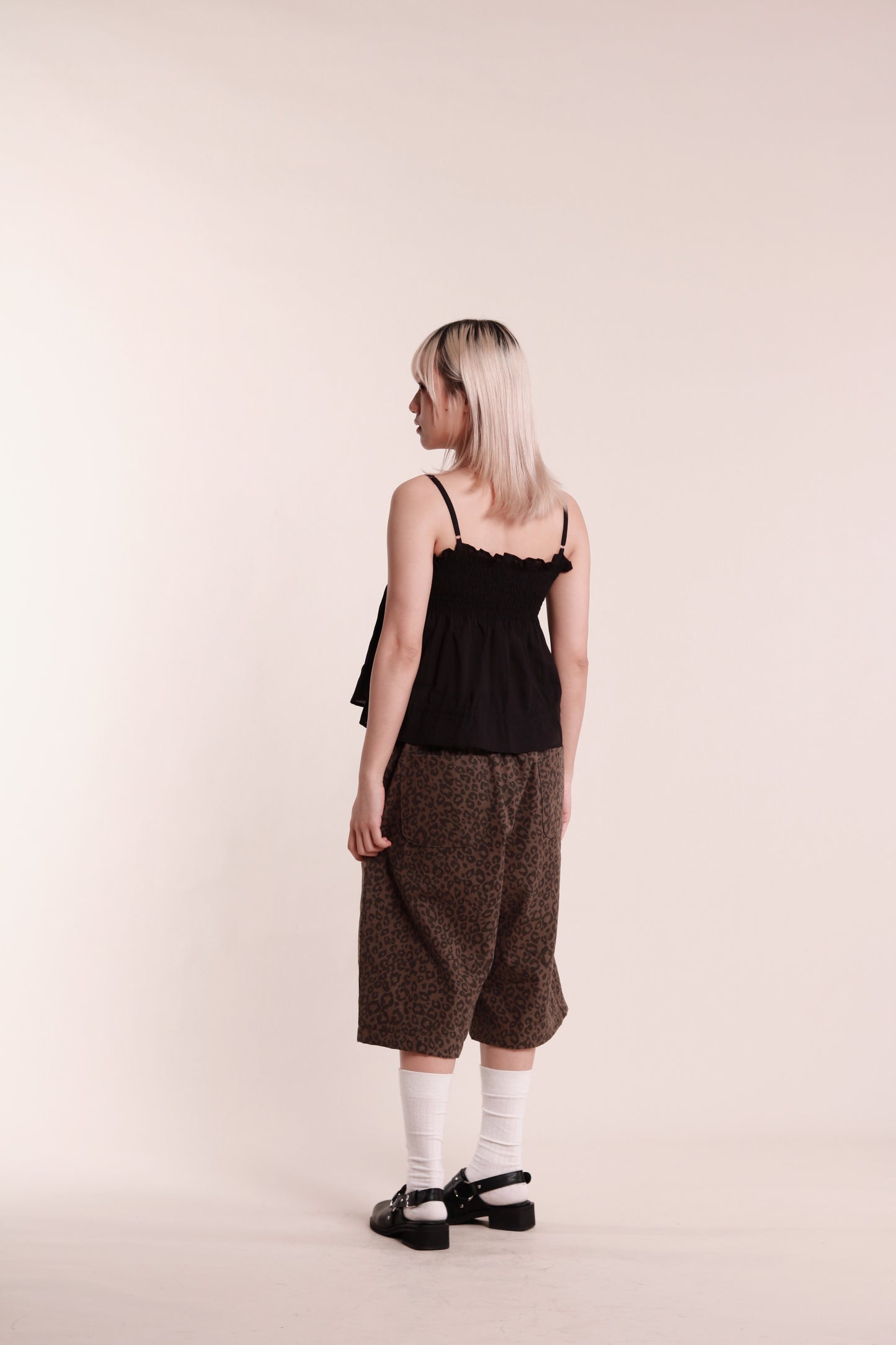 Audrey Sleeveless Top (Black)