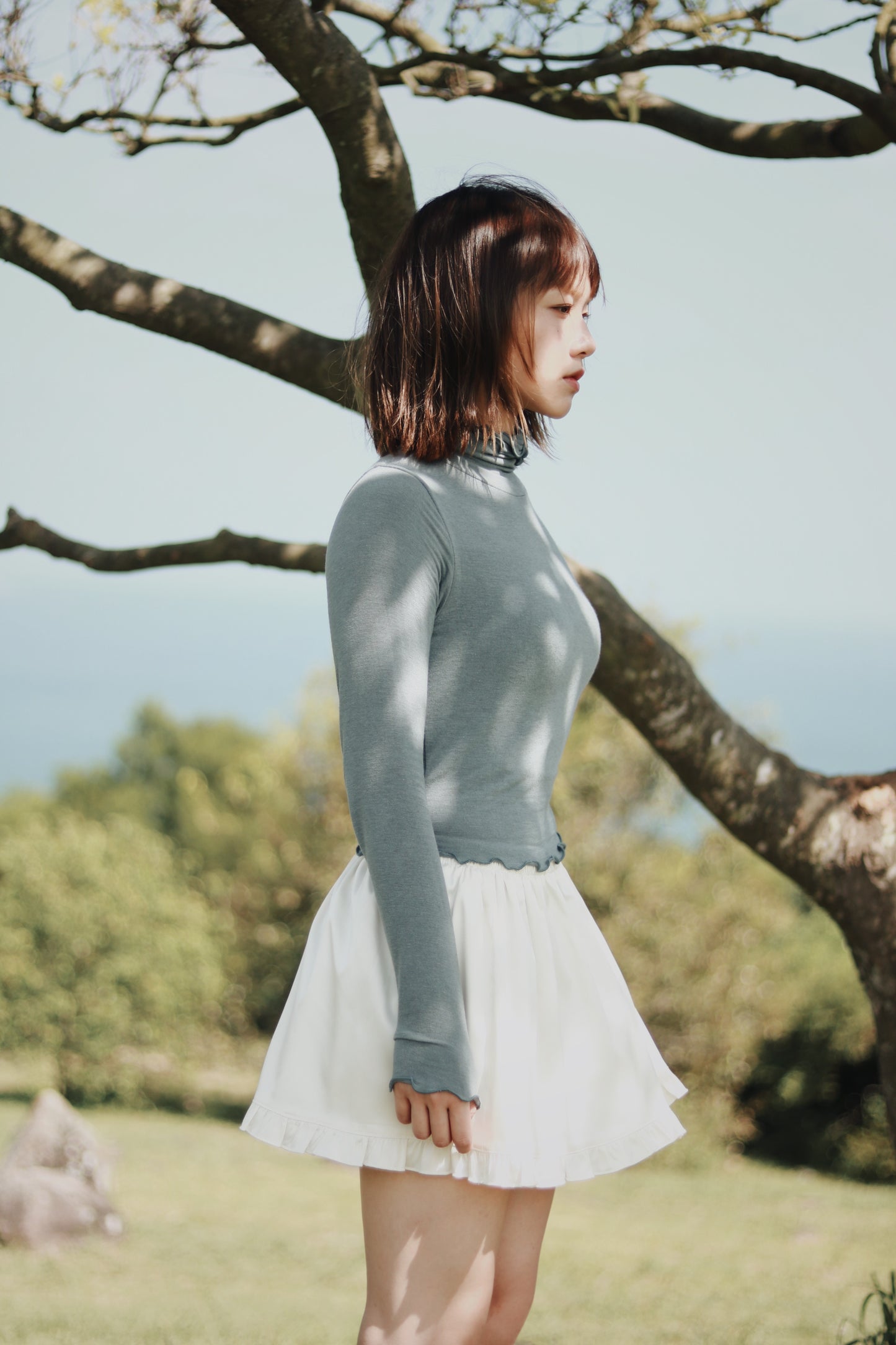 Double Fafa Top (Blue)