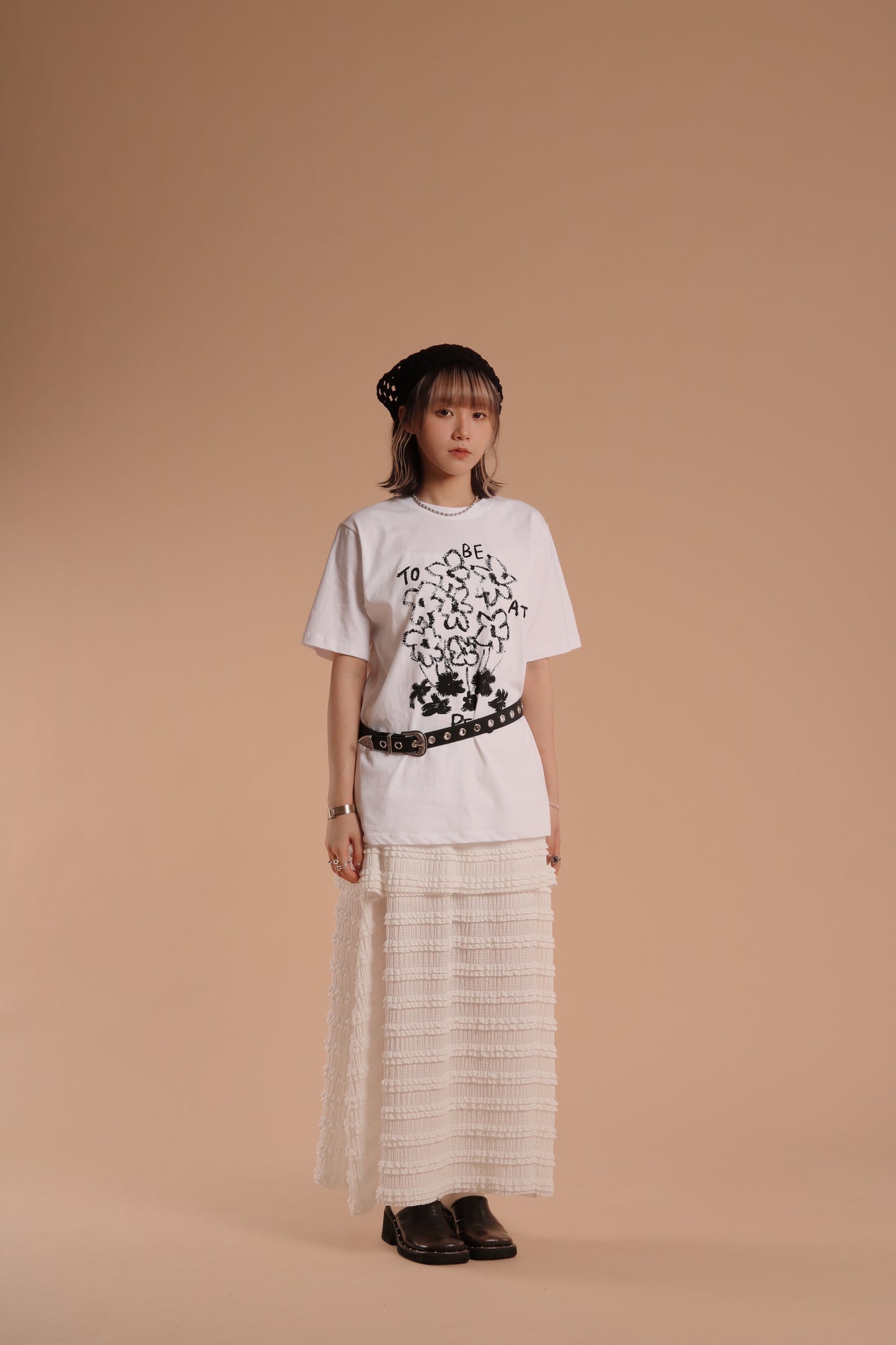 Flower Tee (White)