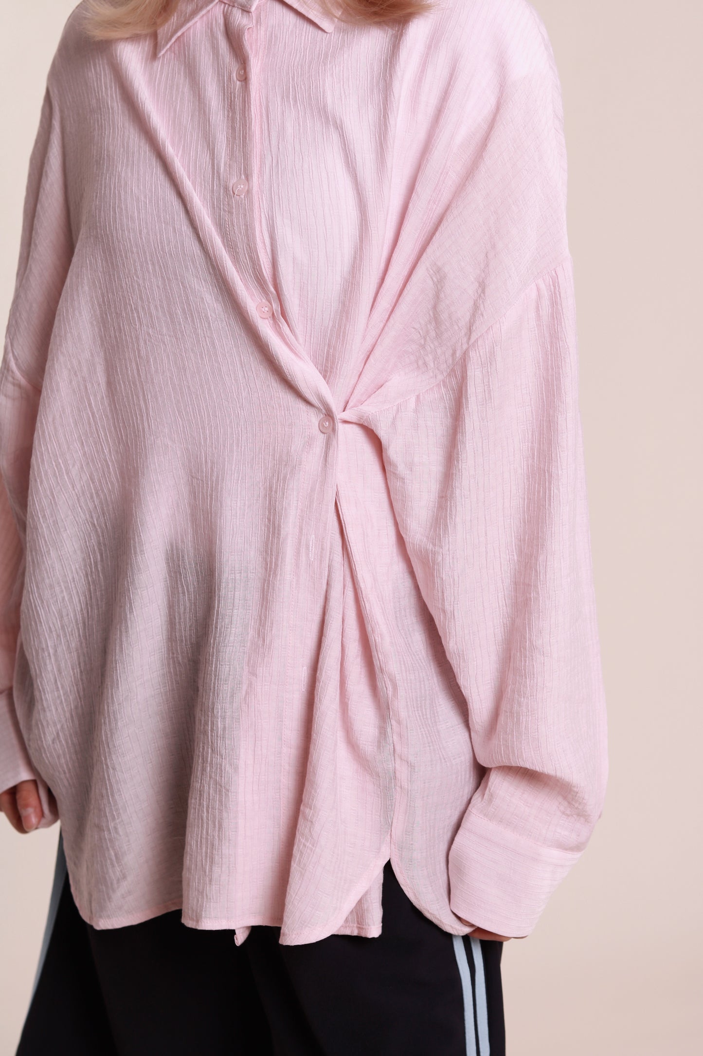 Softy Oversize Shirt (Pink)