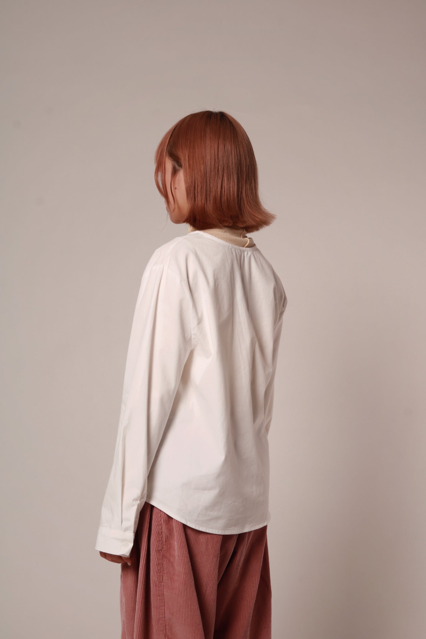 Ribbon Shirt (White)