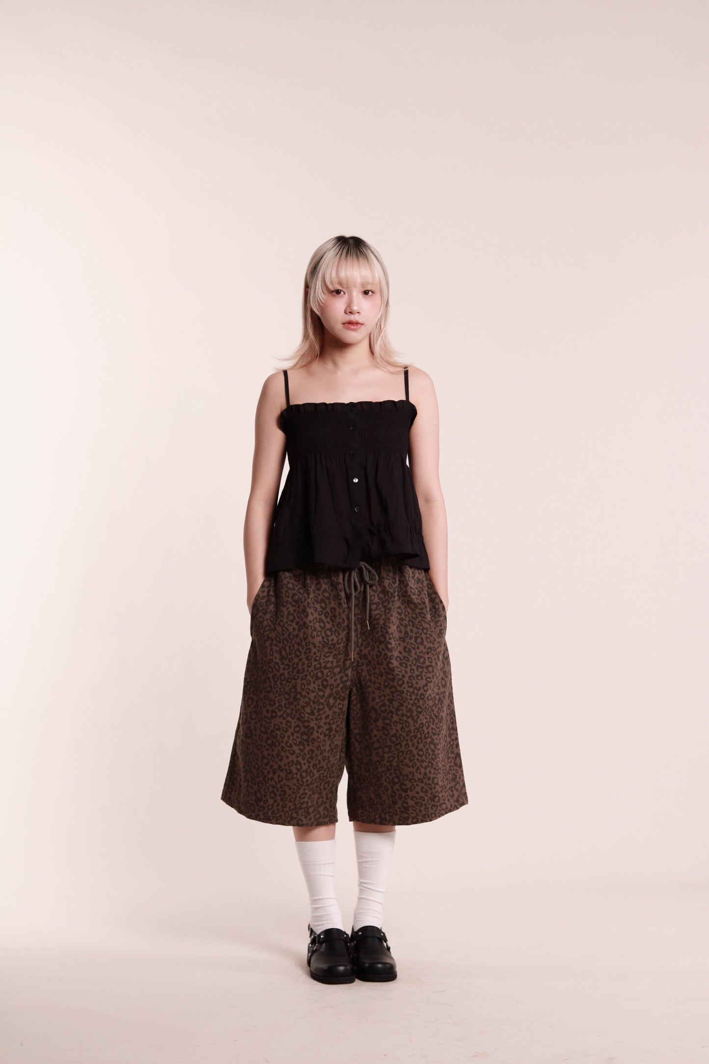 Audrey Sleeveless Top (Black)