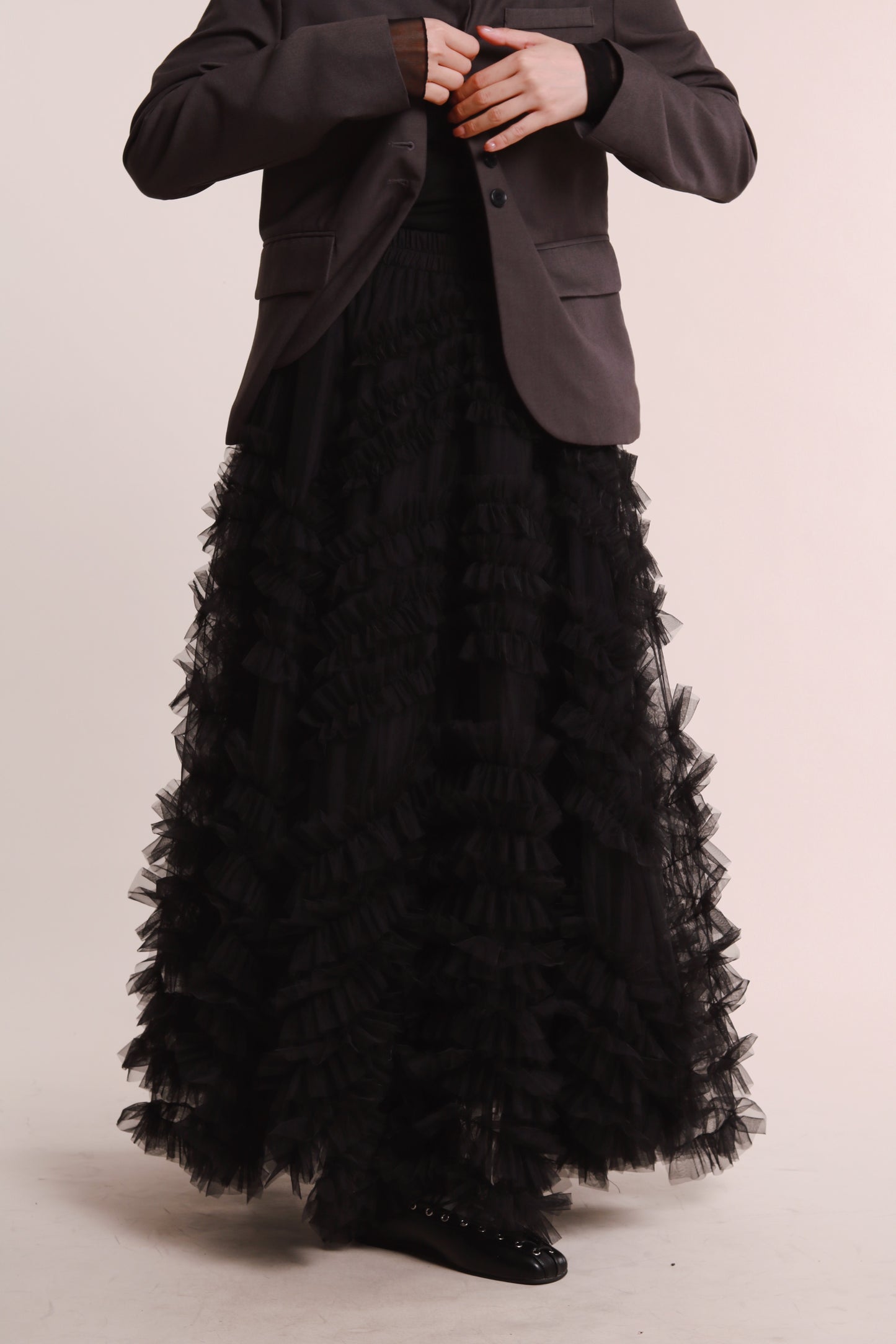 Doll Lace Skirt (Black)