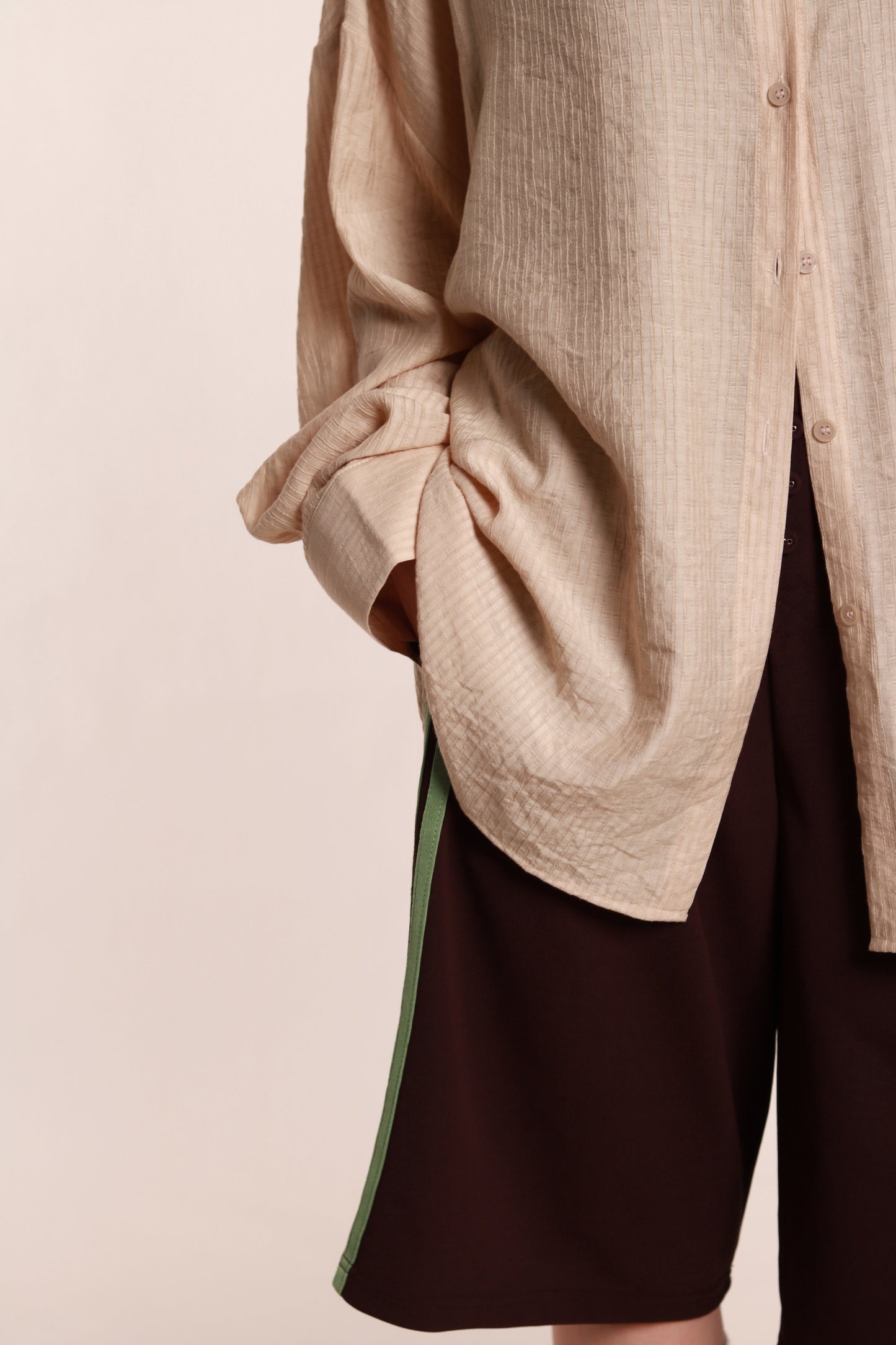 Softy Oversize Shirt (Beige)